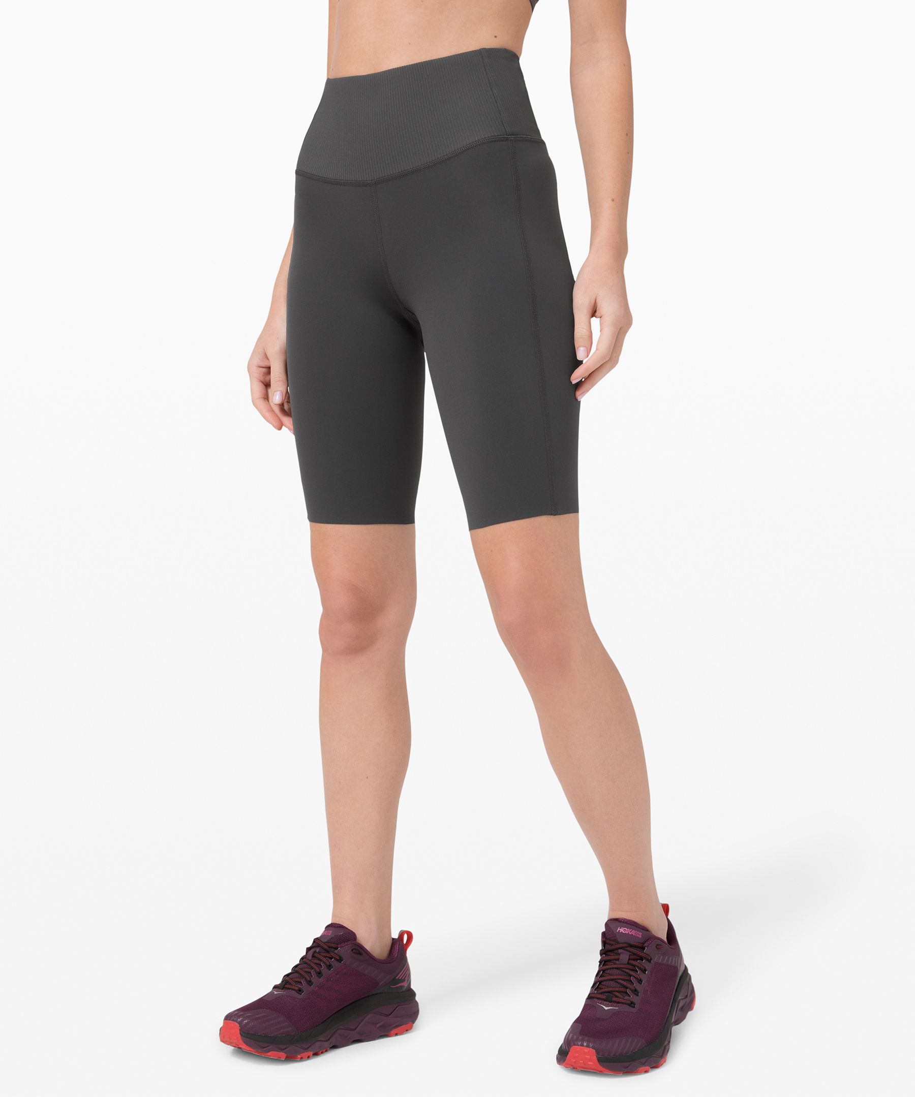lululemon over and above train short