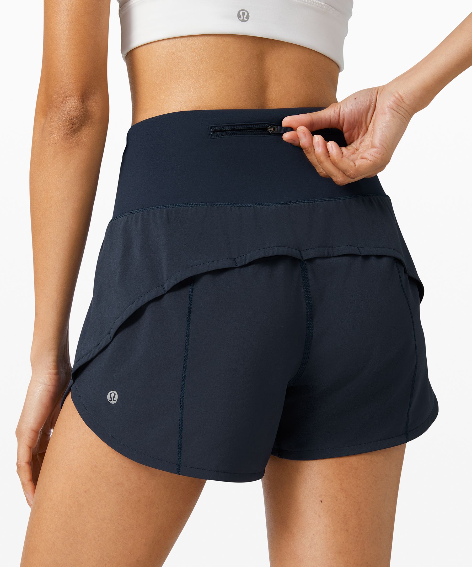 Lululemon Speed Up Short Long *4 Updated Fit - Dark Prism Pink - lulu  fanatics