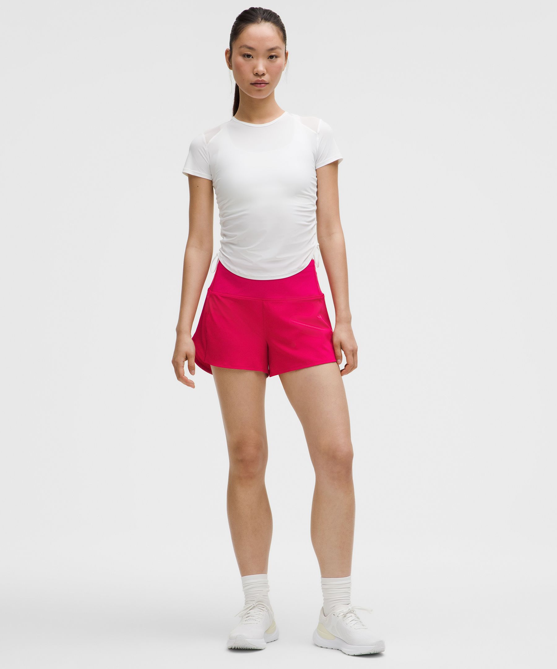 ルルレモン　lululemon 4 Speed Up High-Rise Lined Short 4