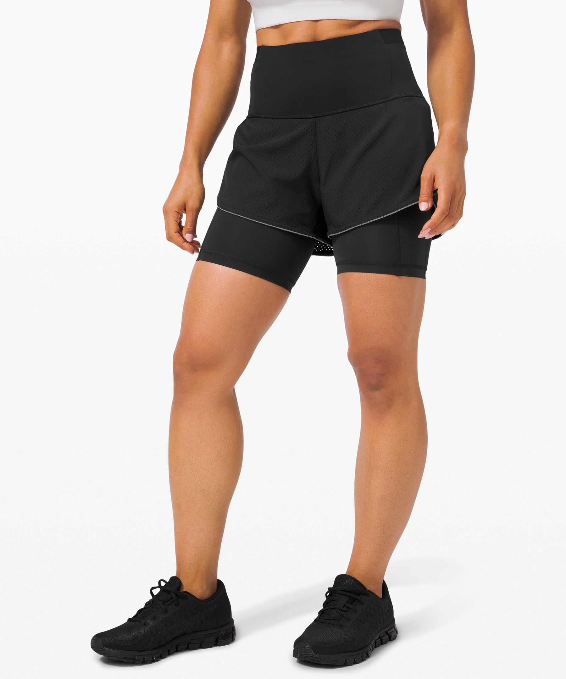 lululemon 2 in 1 shorts