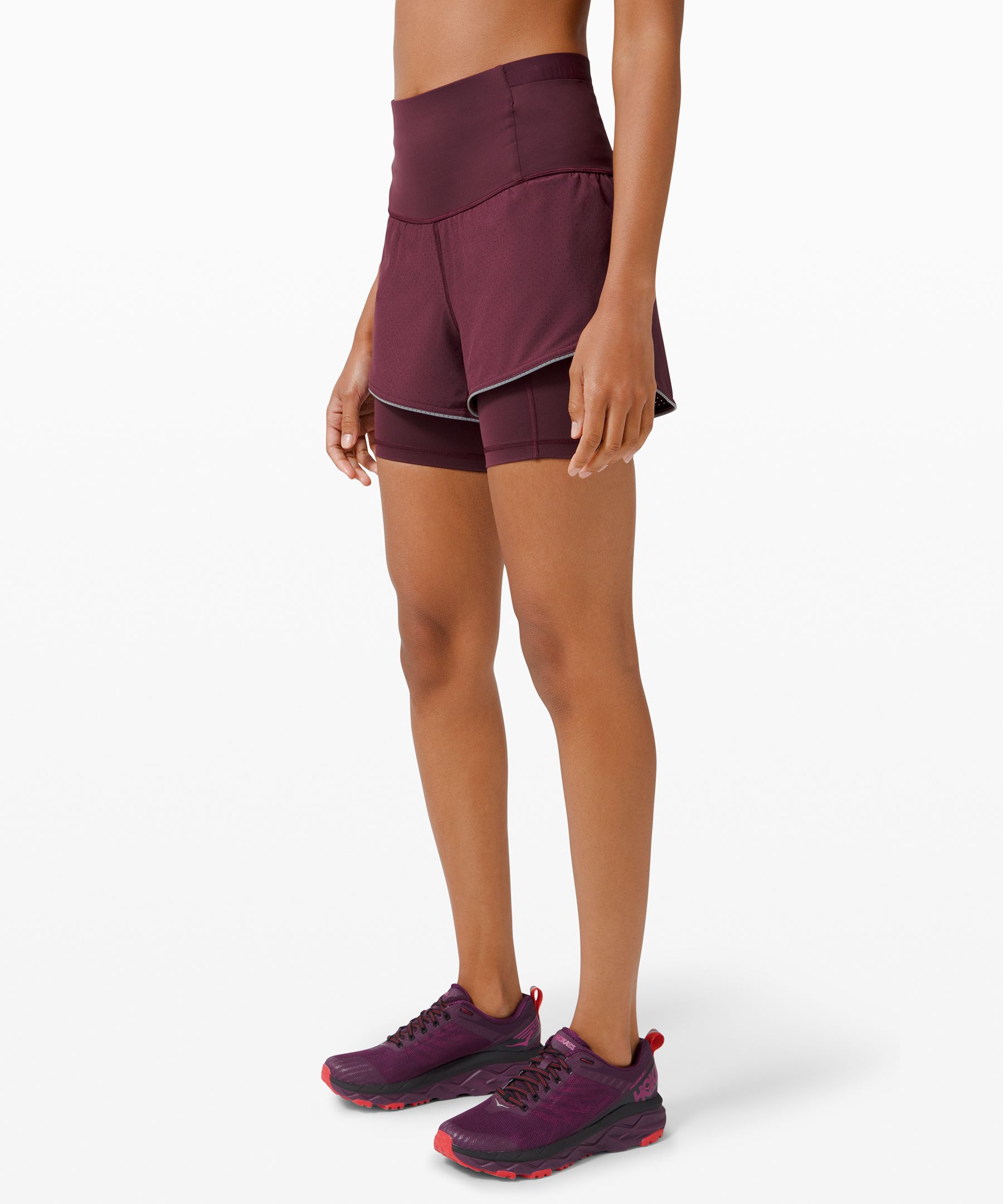 Lululemon athletica Fast and Free 2-in-1 High-Rise Short 3 *Reflective, Women's Shorts