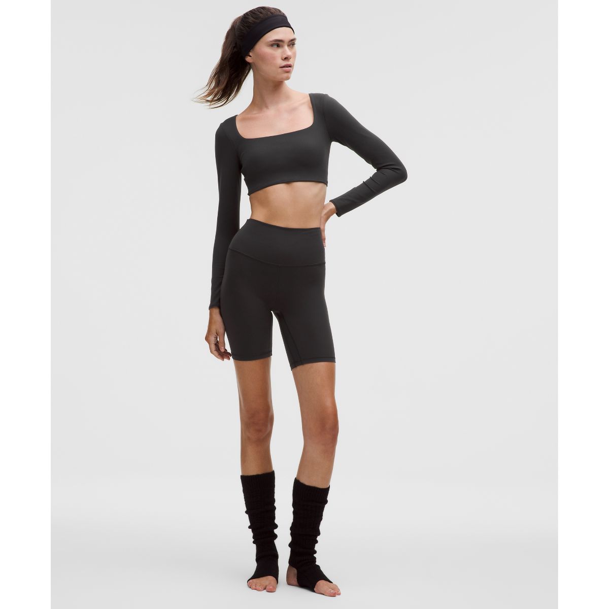 Align™ High-Rise Shorts 8"