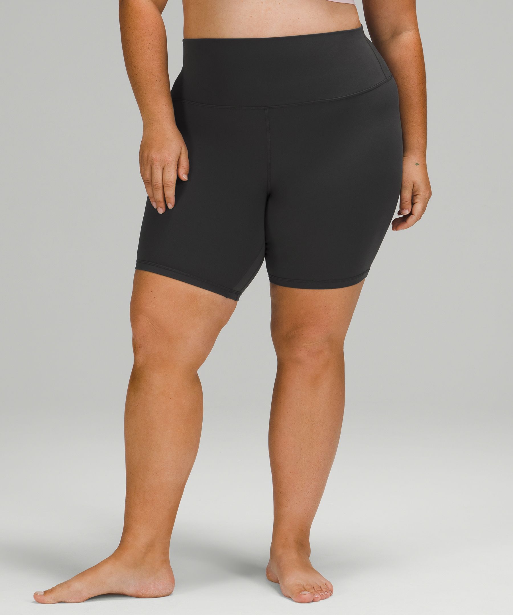 Lululemon Align™ High-rise Shorts 8" In Graphite Grey
