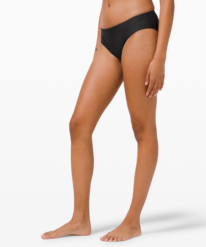 Culotte bikini Waterside taille mi-haute *Couverture moyenne des fesses