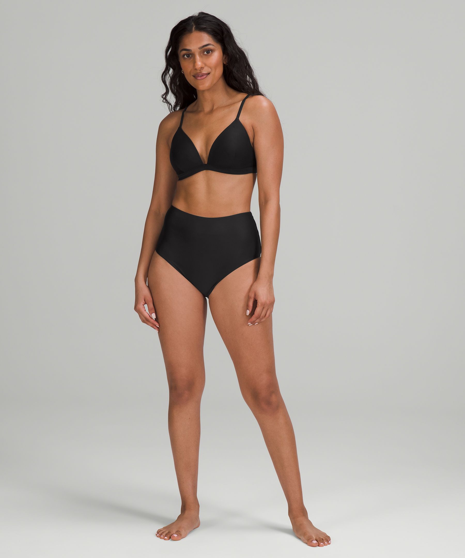 Waterside High-Waist Skimpy-Fit Swim Bottom