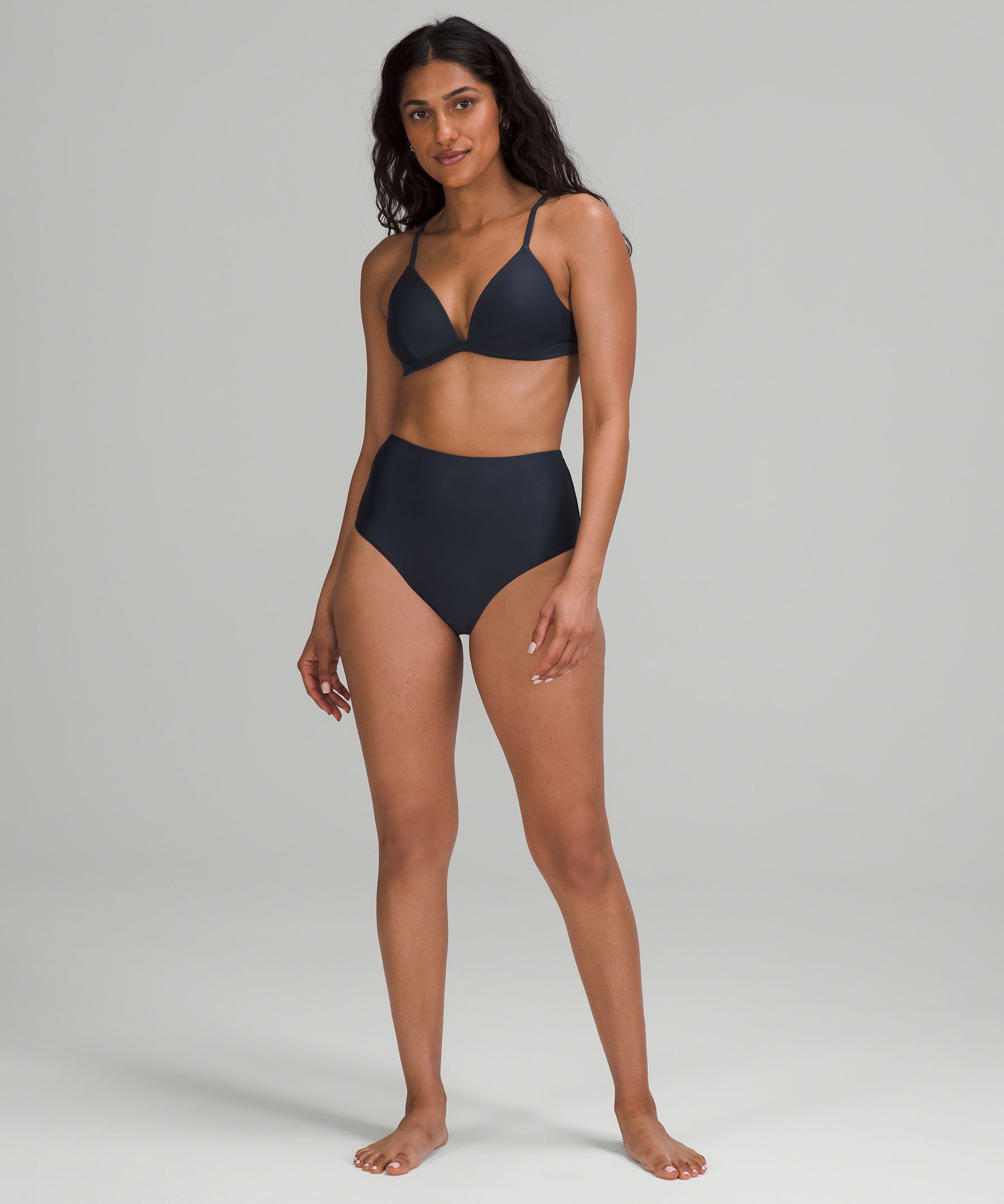 Lululemon + Waterside High-Waist Skimpy-Fit Swim Bottom