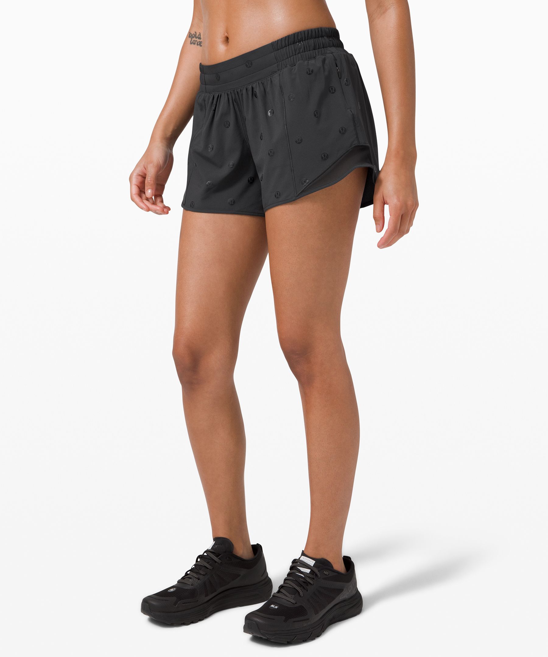 Lululemon Hotty Hot Short Ii *long 4" In Multi