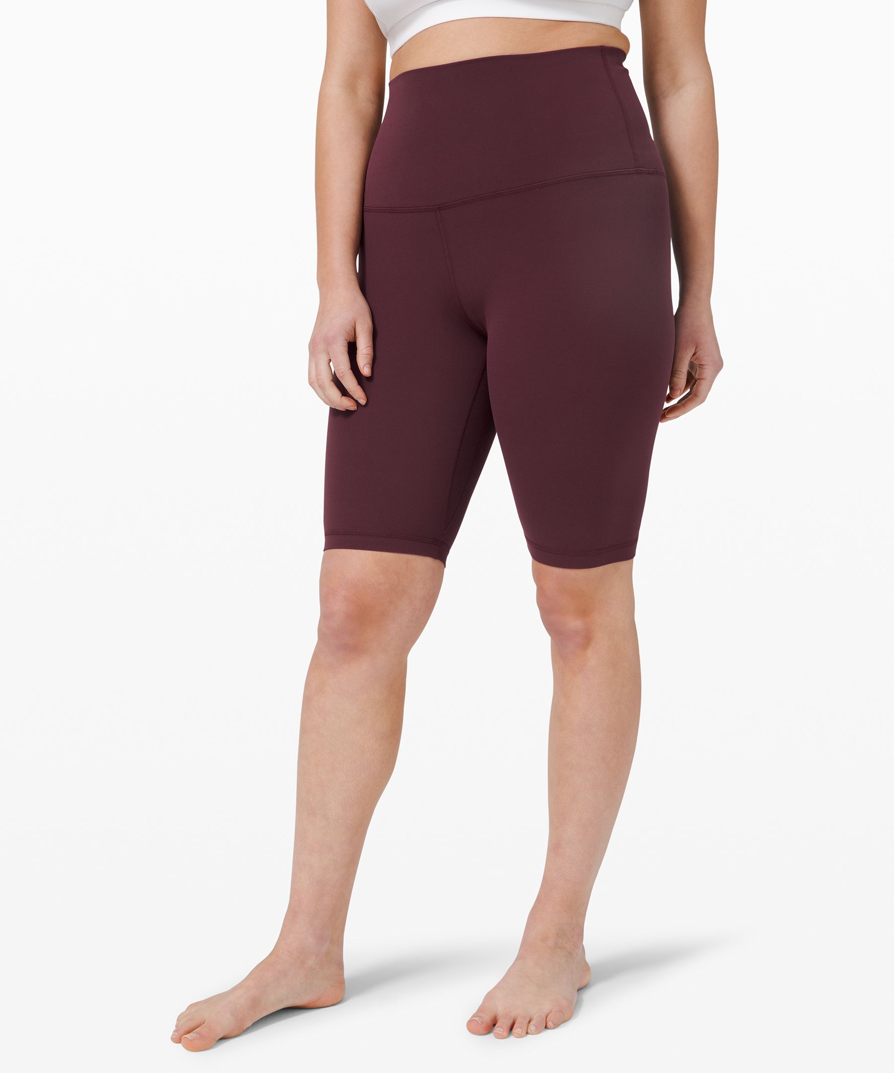 Lululemon Align™ Super-high-rise Shorts 10 In Graphite Grey