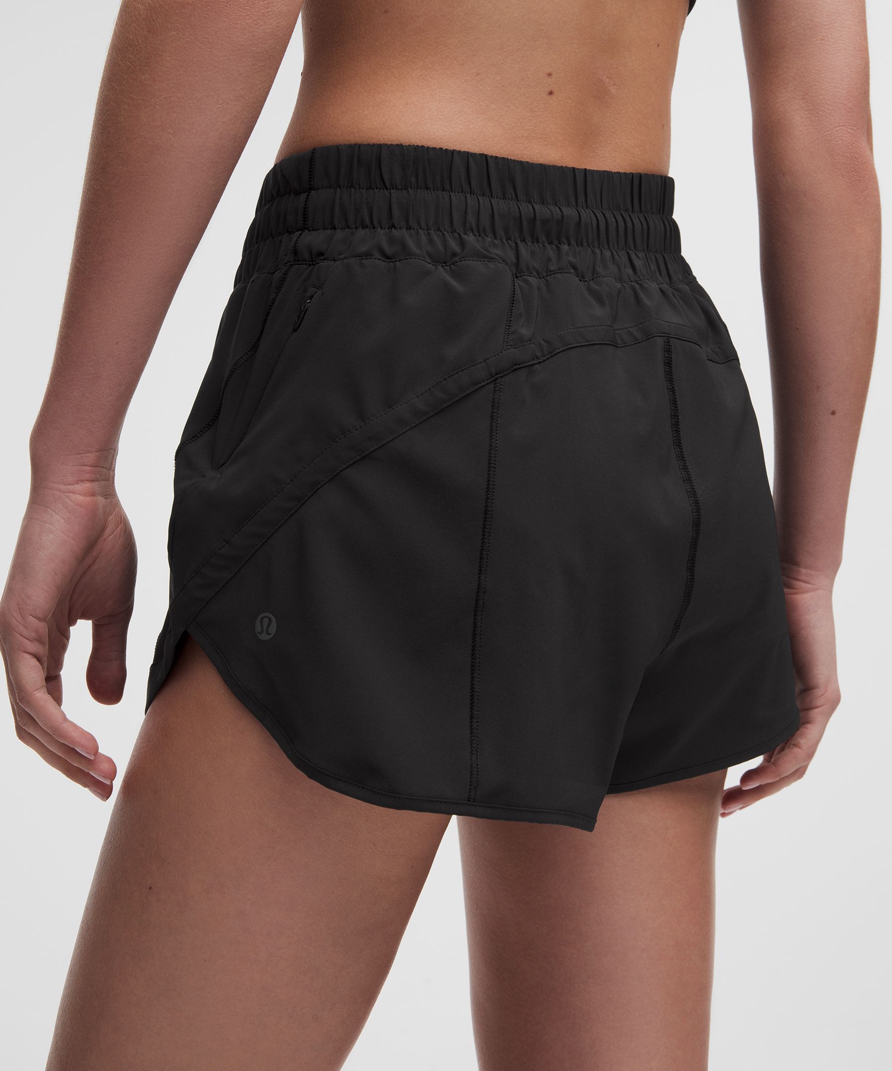 Short Track That taille haute doubl&eacute; 8&nbsp;cm