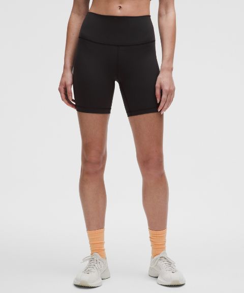 Женские тренировочные шорты Lululemon Wunder Train High-Rise, цвет: Чёрный