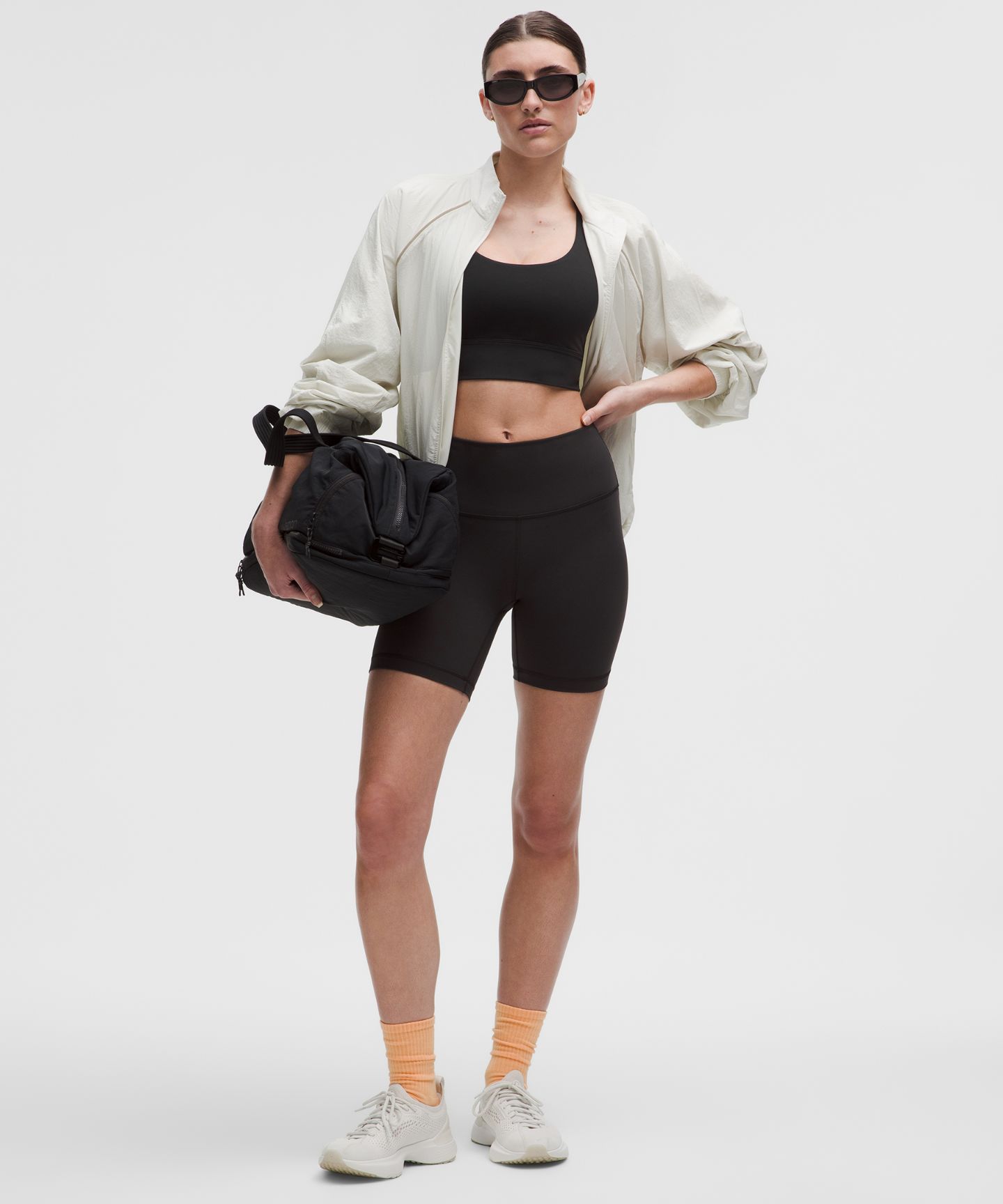 Женские тренировочные шорты Lululemon Wunder Train High-Rise, цвет: Чёрный — фото 2