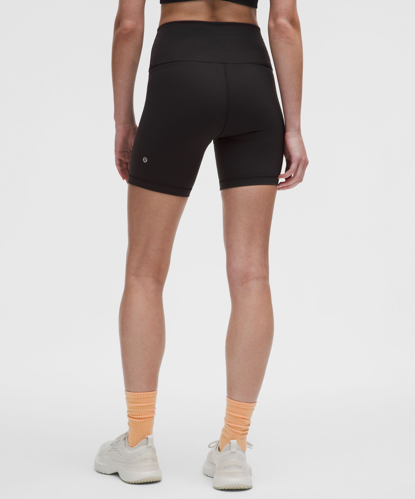 Женские тренировочные шорты Lululemon Wunder Train High-Rise, цвет: Чёрный — фото 3