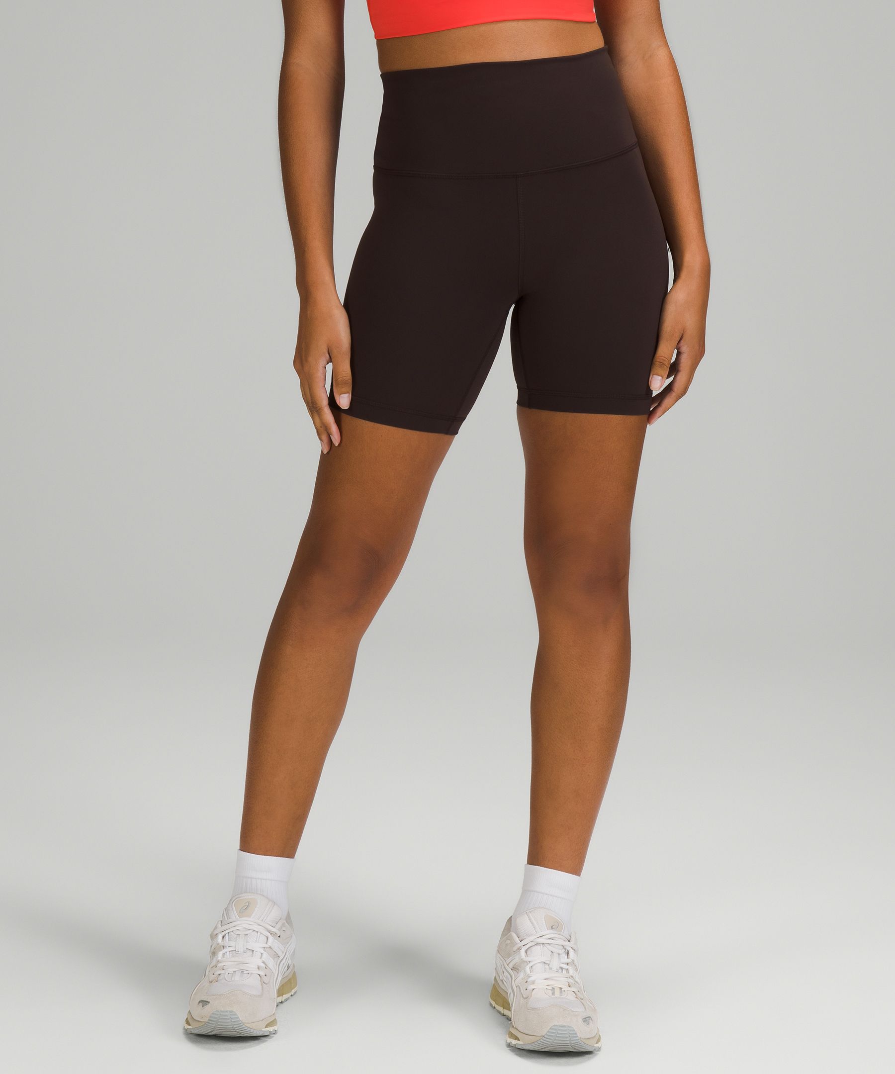 Lululemon Wunder Train High-rise Shorts 6" In French Press