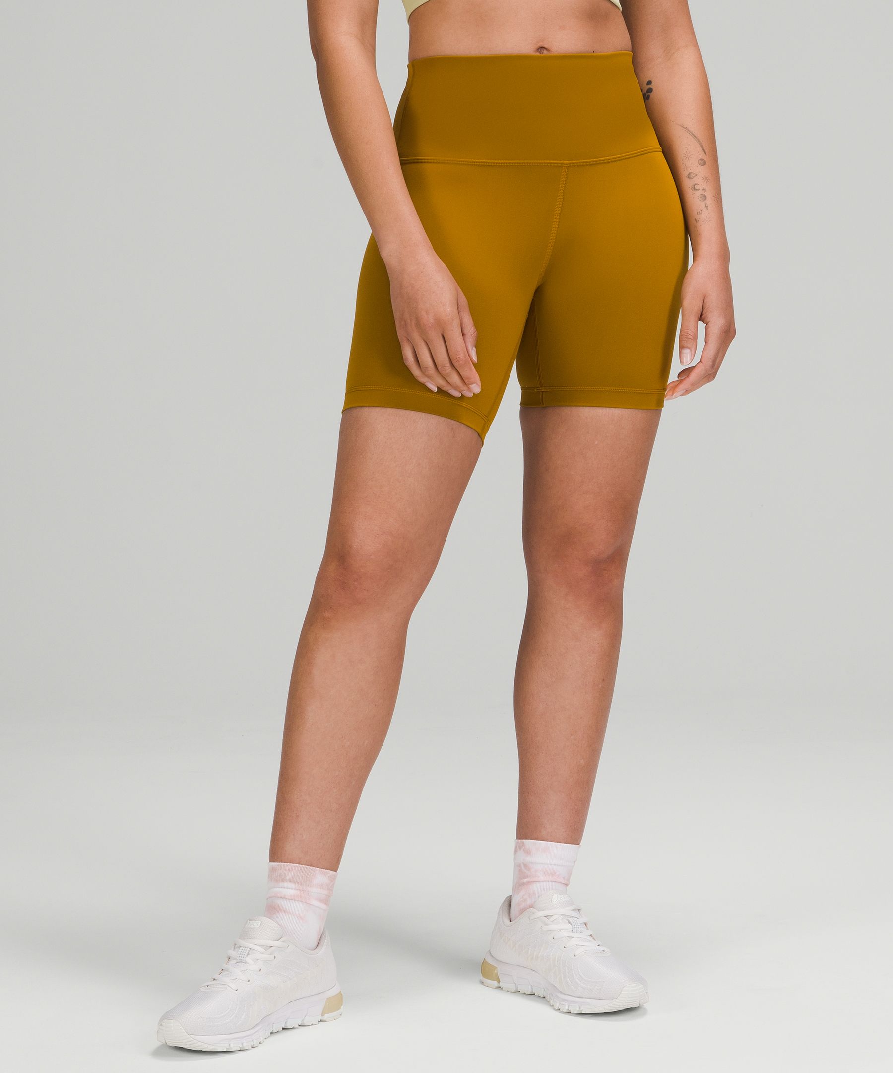 Lululemon Wunder Train High-Rise Short 6 - Spiced Chai - lulu fanatics