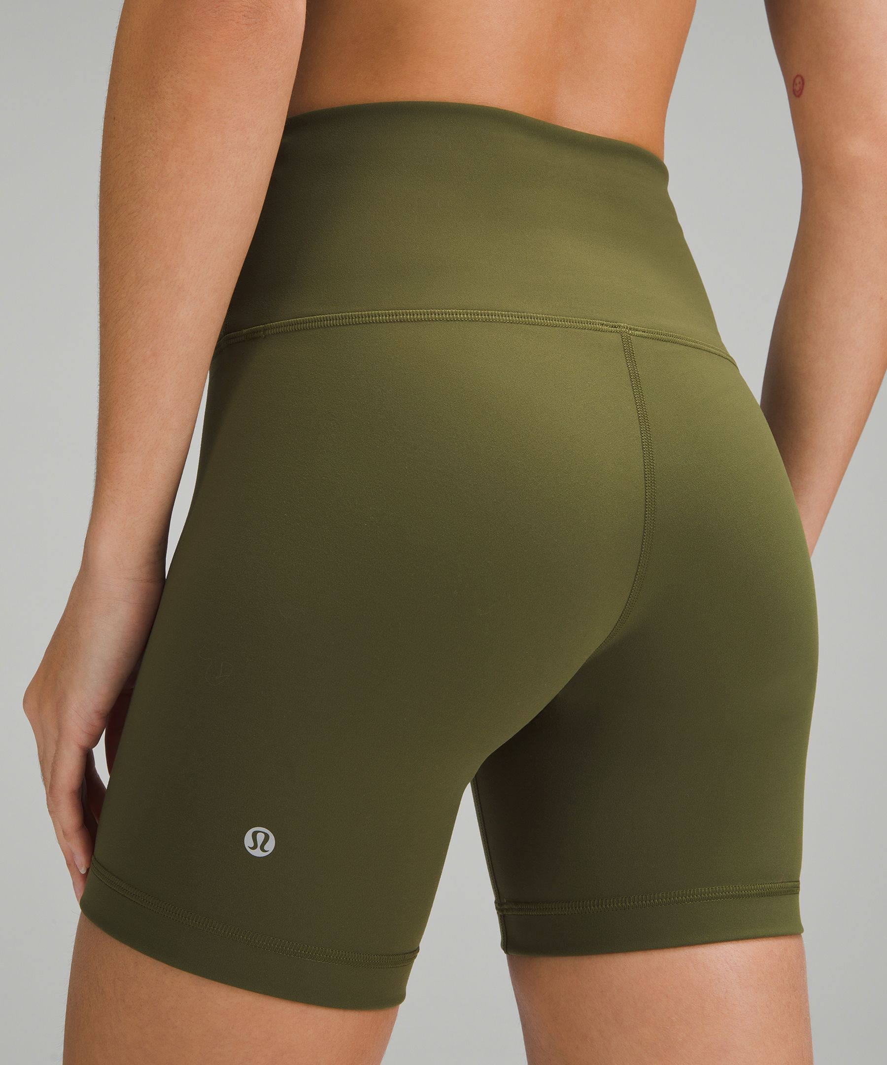 Lululemon Wunder Train High-Rise Short 6 - Misty Glade - lulu fanatics