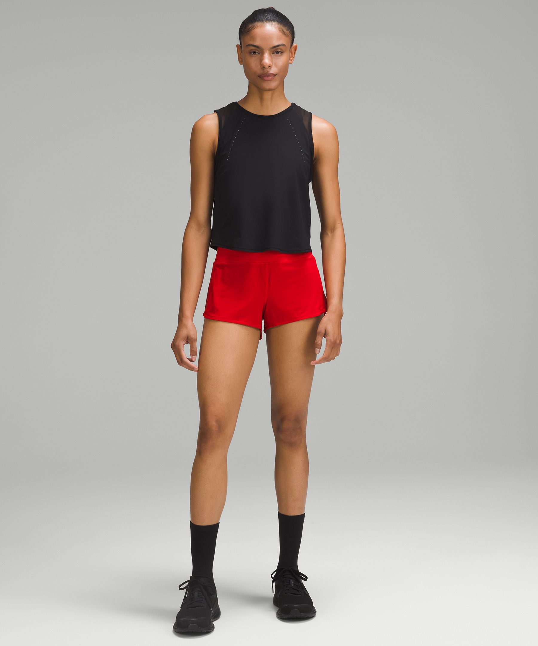 Red Sport Shorts - Lowes Menswear