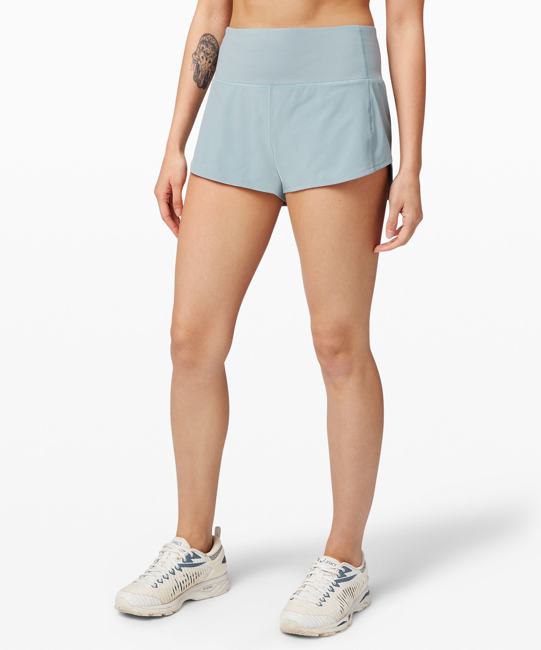 lululemon high rise speed up short