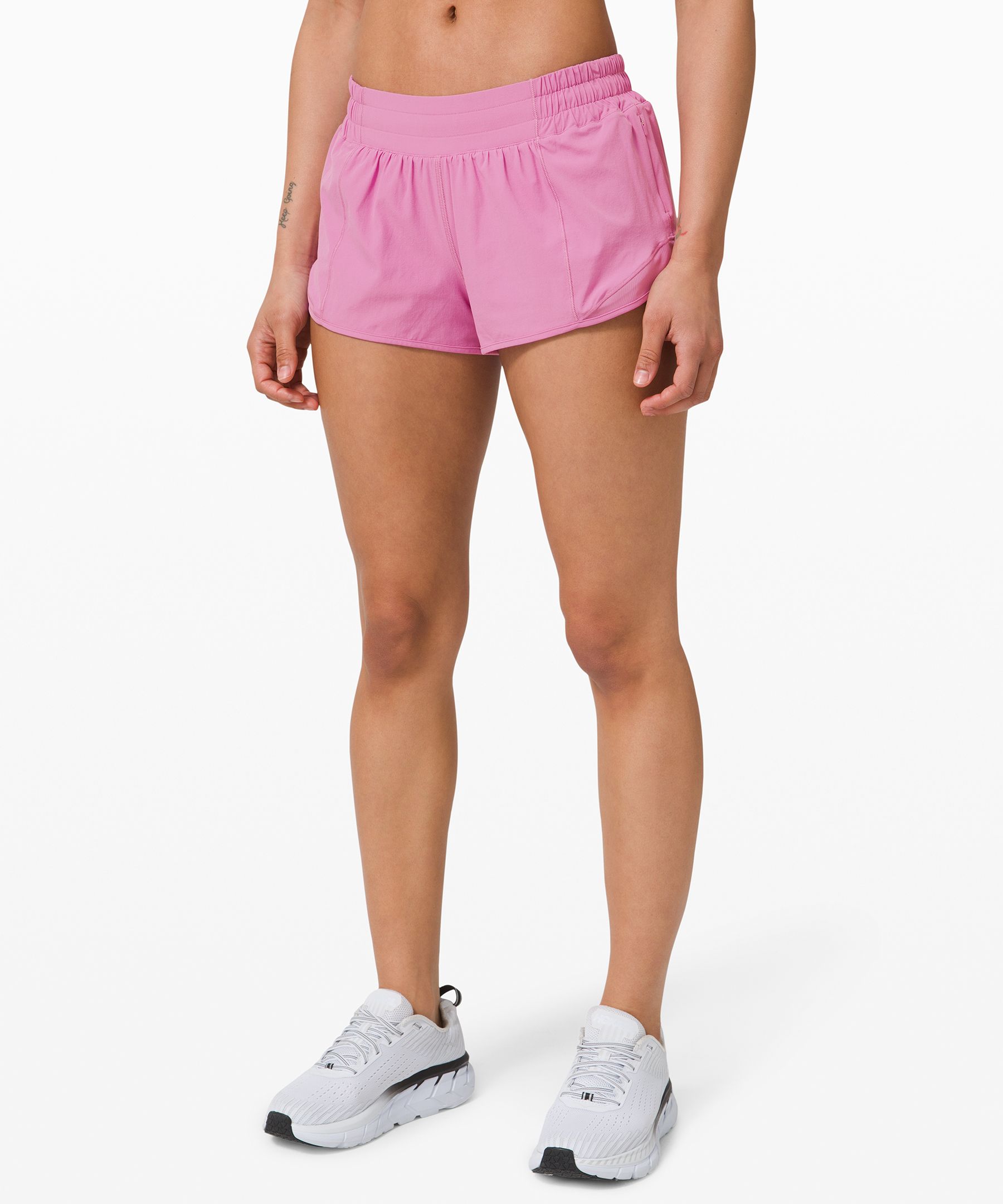 Lululemon Hotty Hot Short Ii *2.5" In Magenta Glow