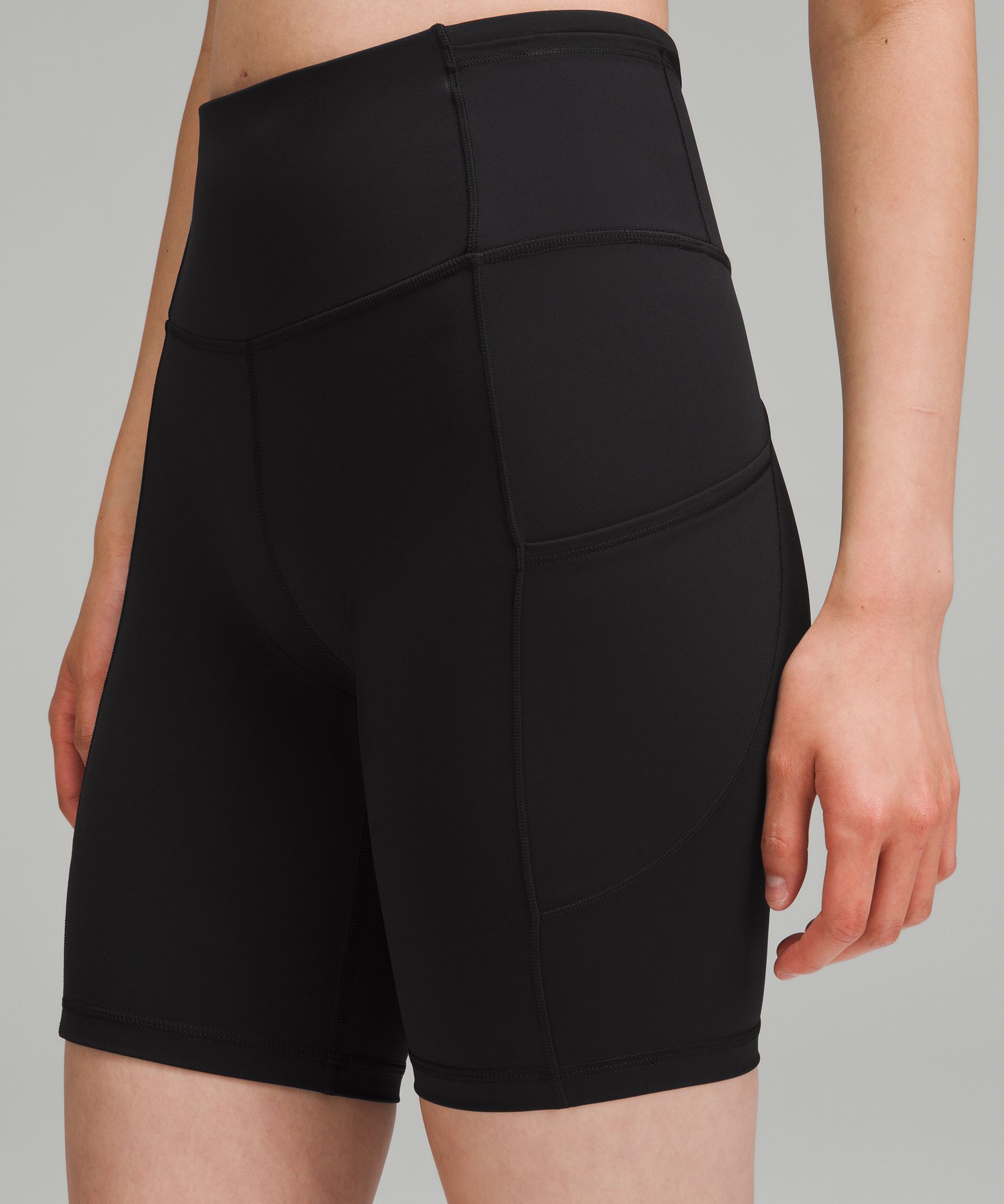 Lululemon black bike shorts sale