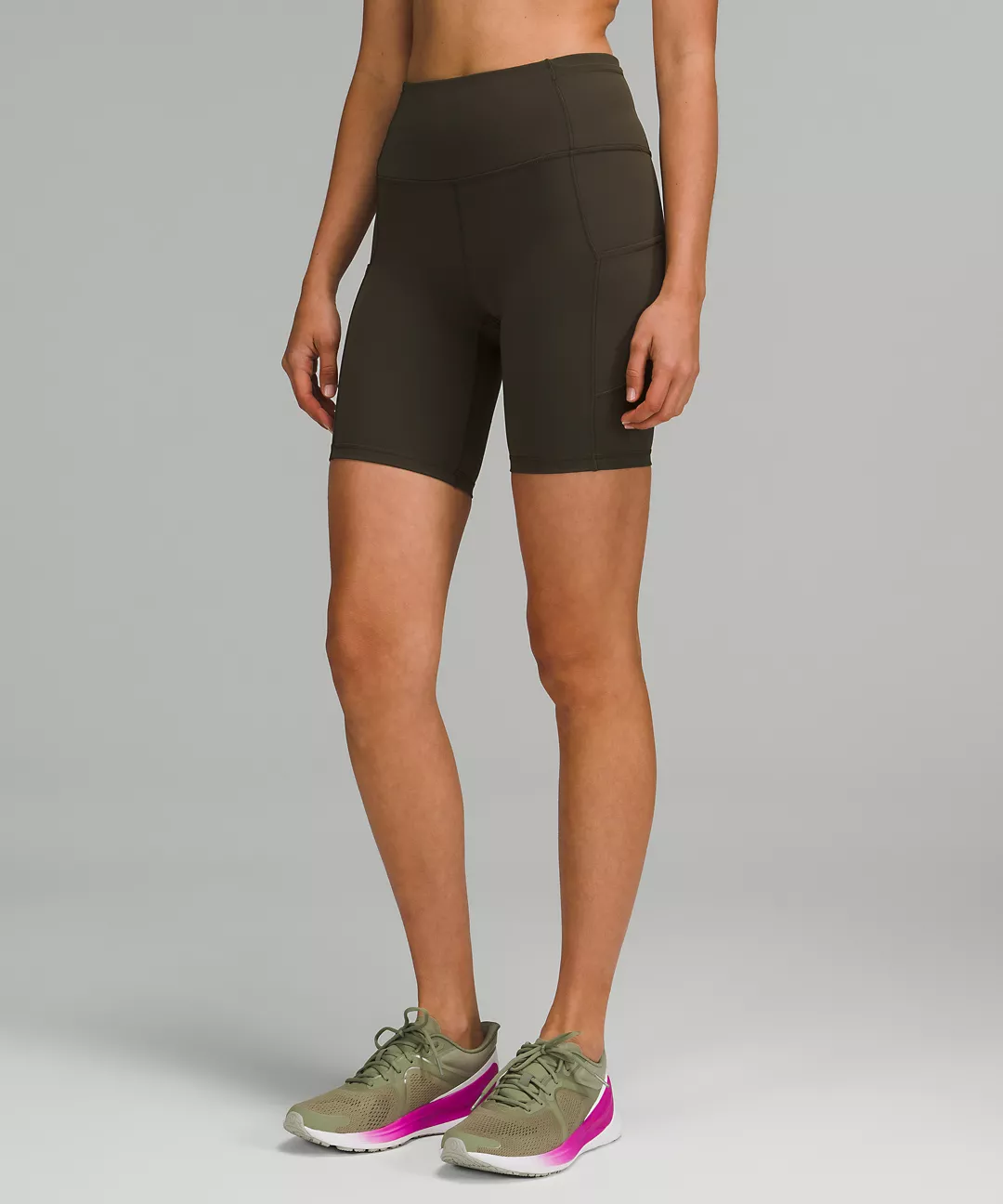 A lululemon Fast and Free High-Rise Short 8"