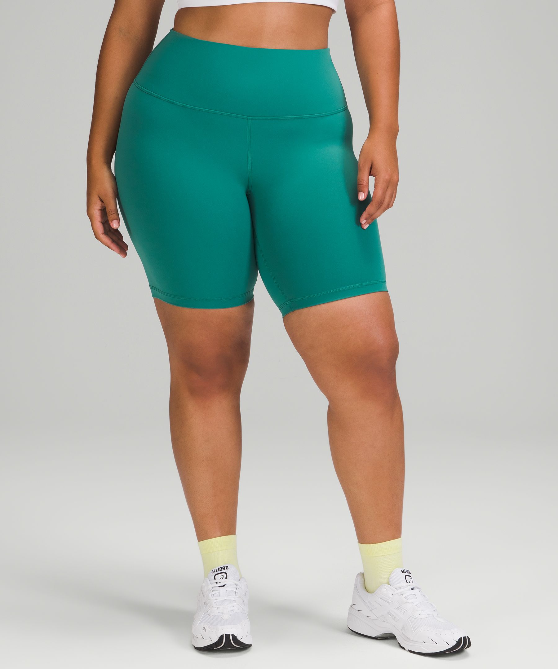 Lululemon Wunder Train High-Rise Short 4 - Teal Lagoon - lulu