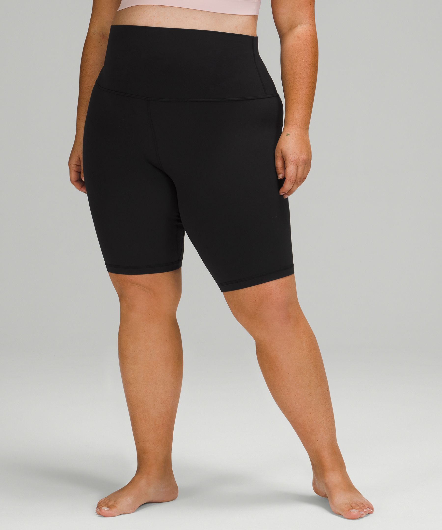Lululemon Align™ Super-high-rise Shorts 10" In Black