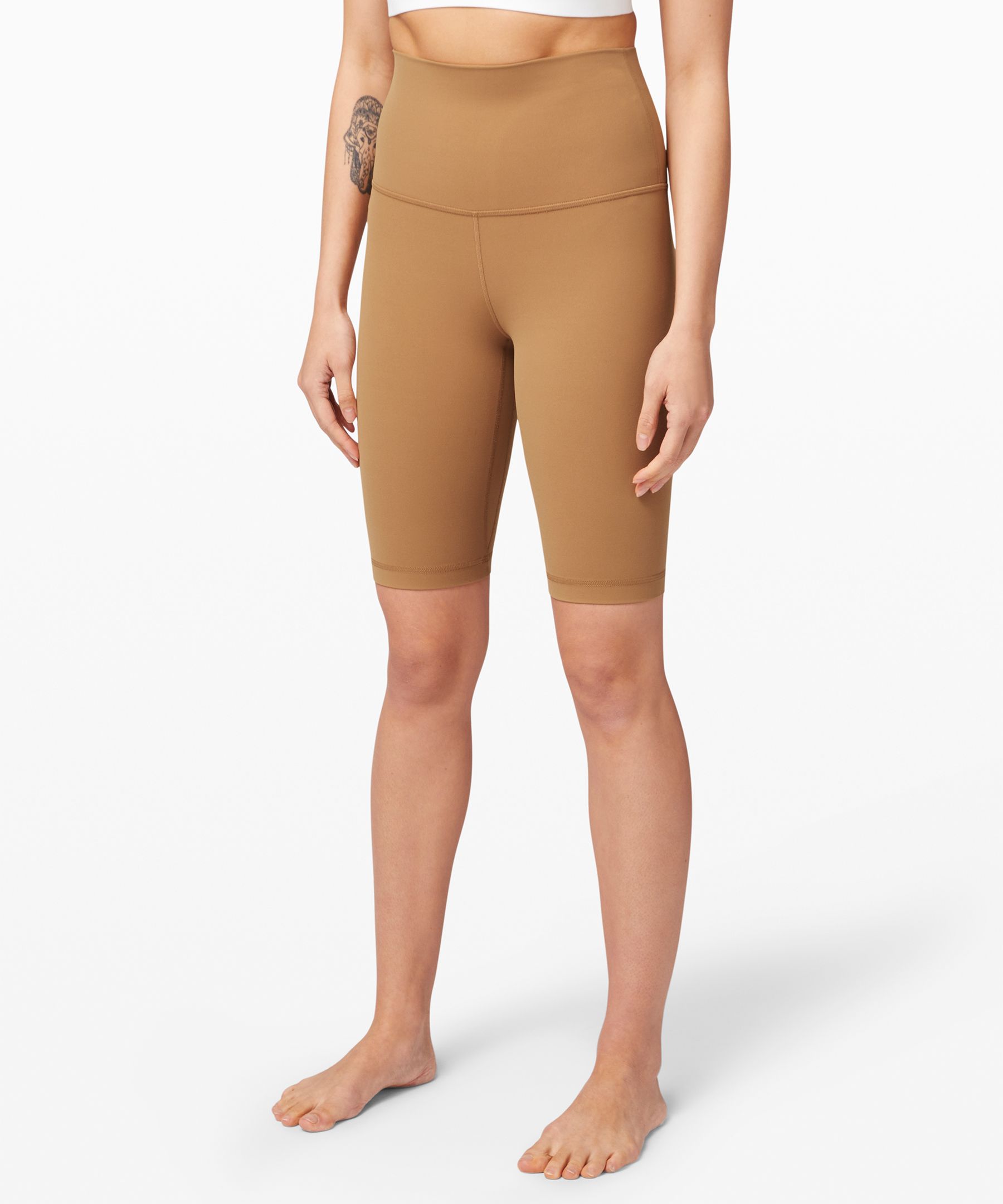 Lululemon Align™ Super High Rise Short *10" In Khaki