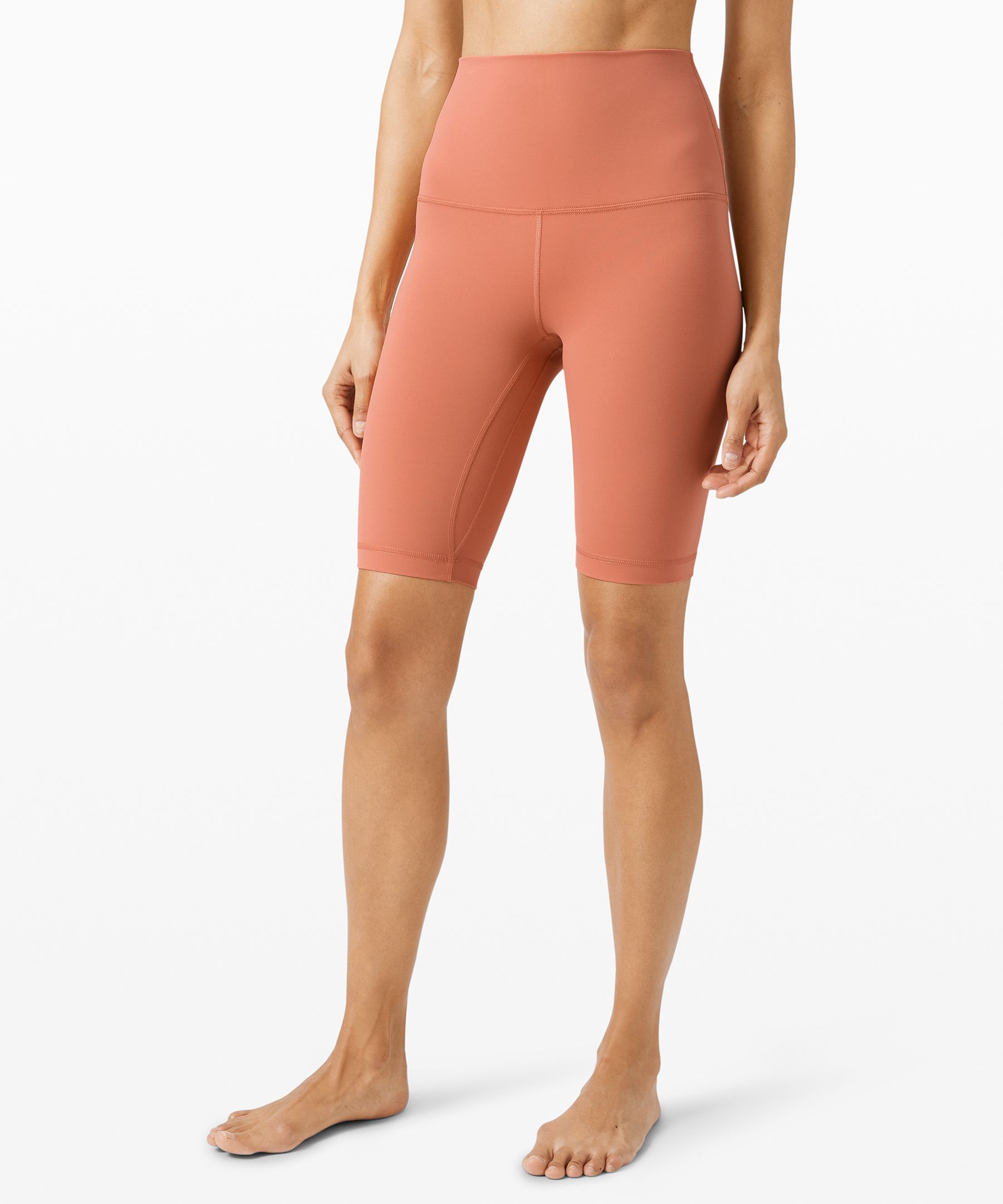 Lululemon Align™ Super High Rise Short *10" In Orange