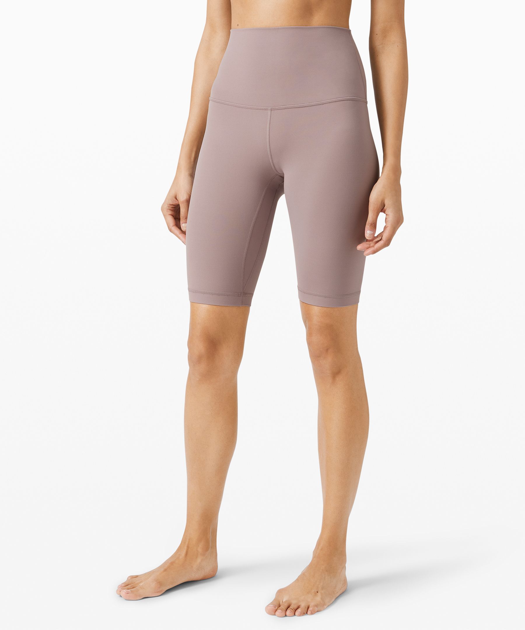 Lululemon Align™ Super High Rise Short *10" In Brown