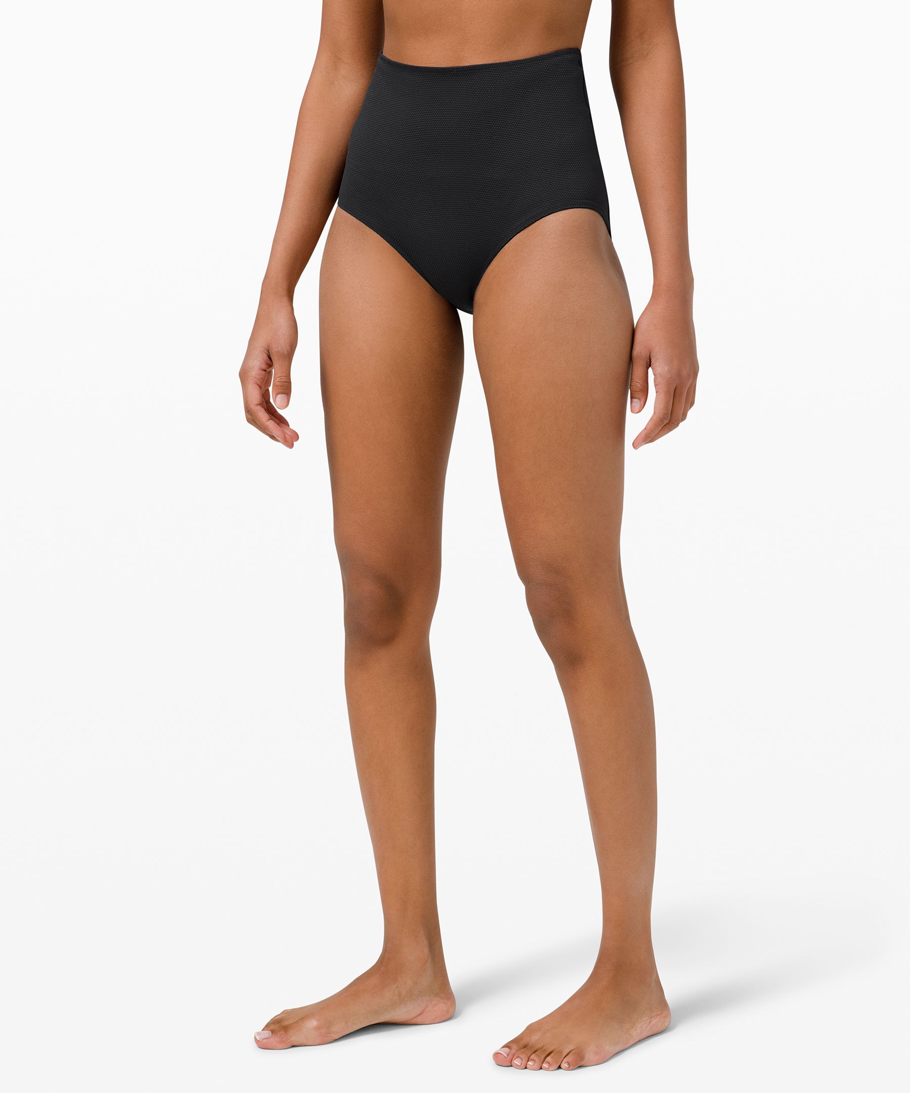 Lululemon athletica Ribbed High-Rise Skimpy-Fit Swim Bottom