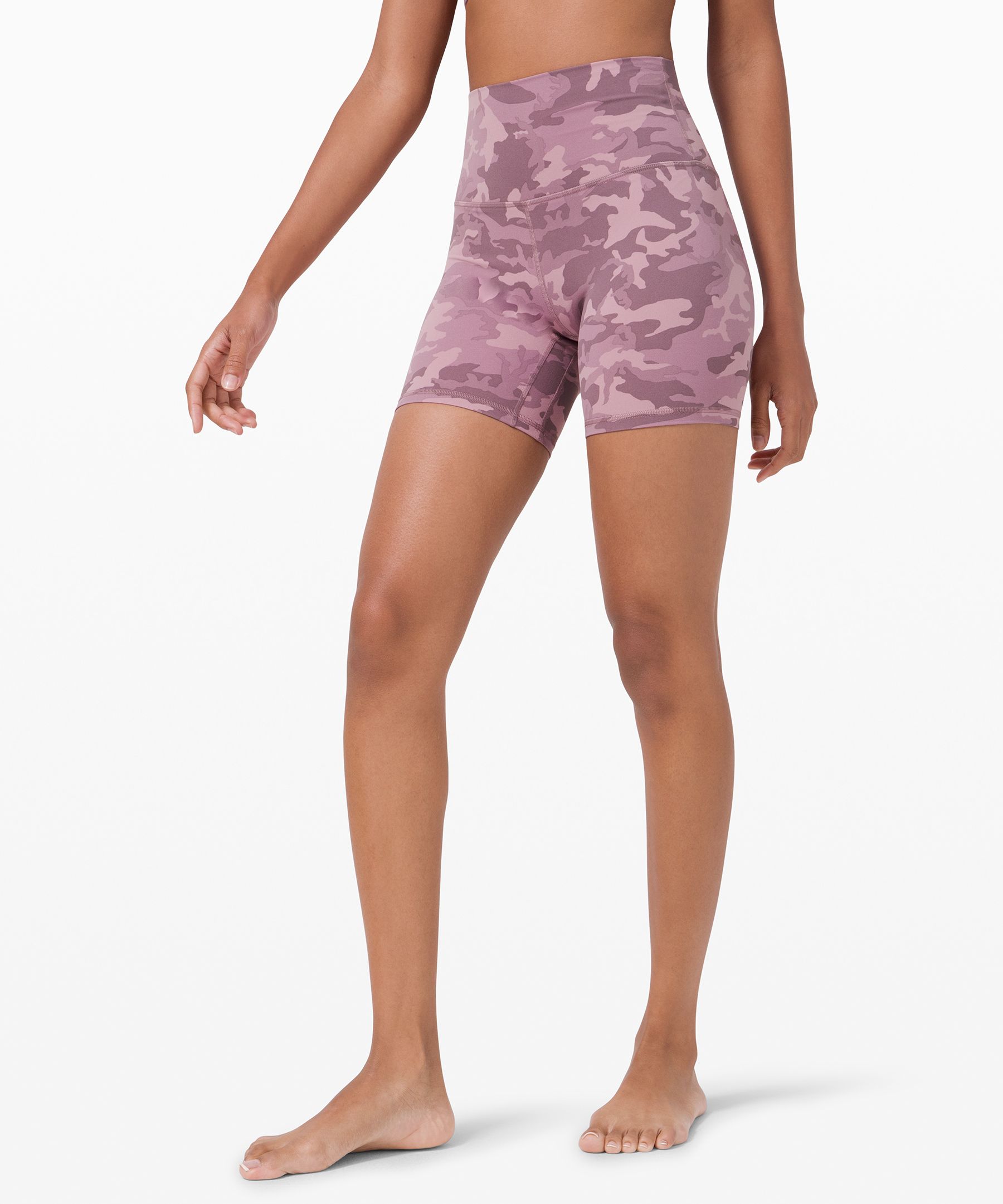 lululemon shorts pink