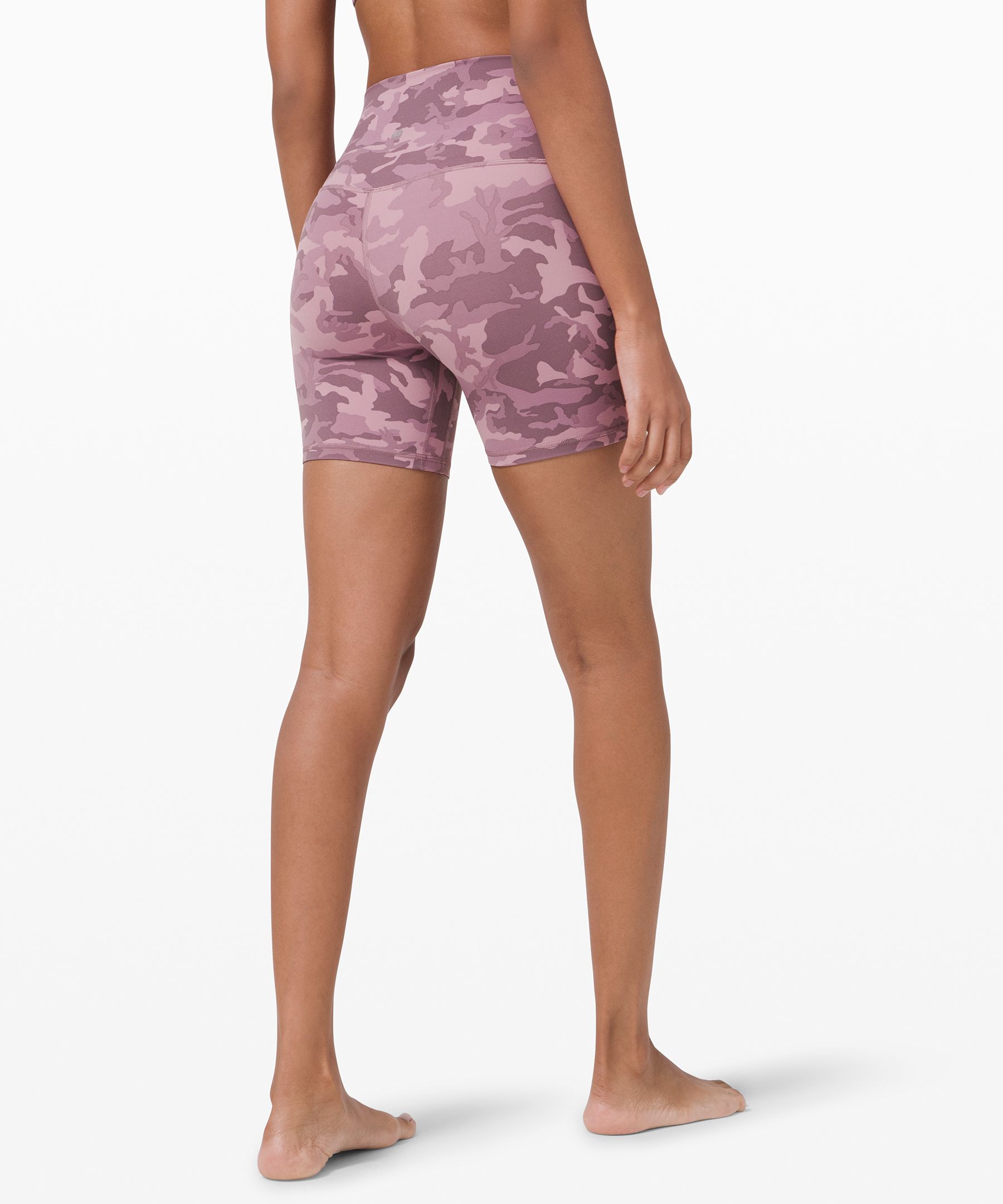 light purple lululemon shorts