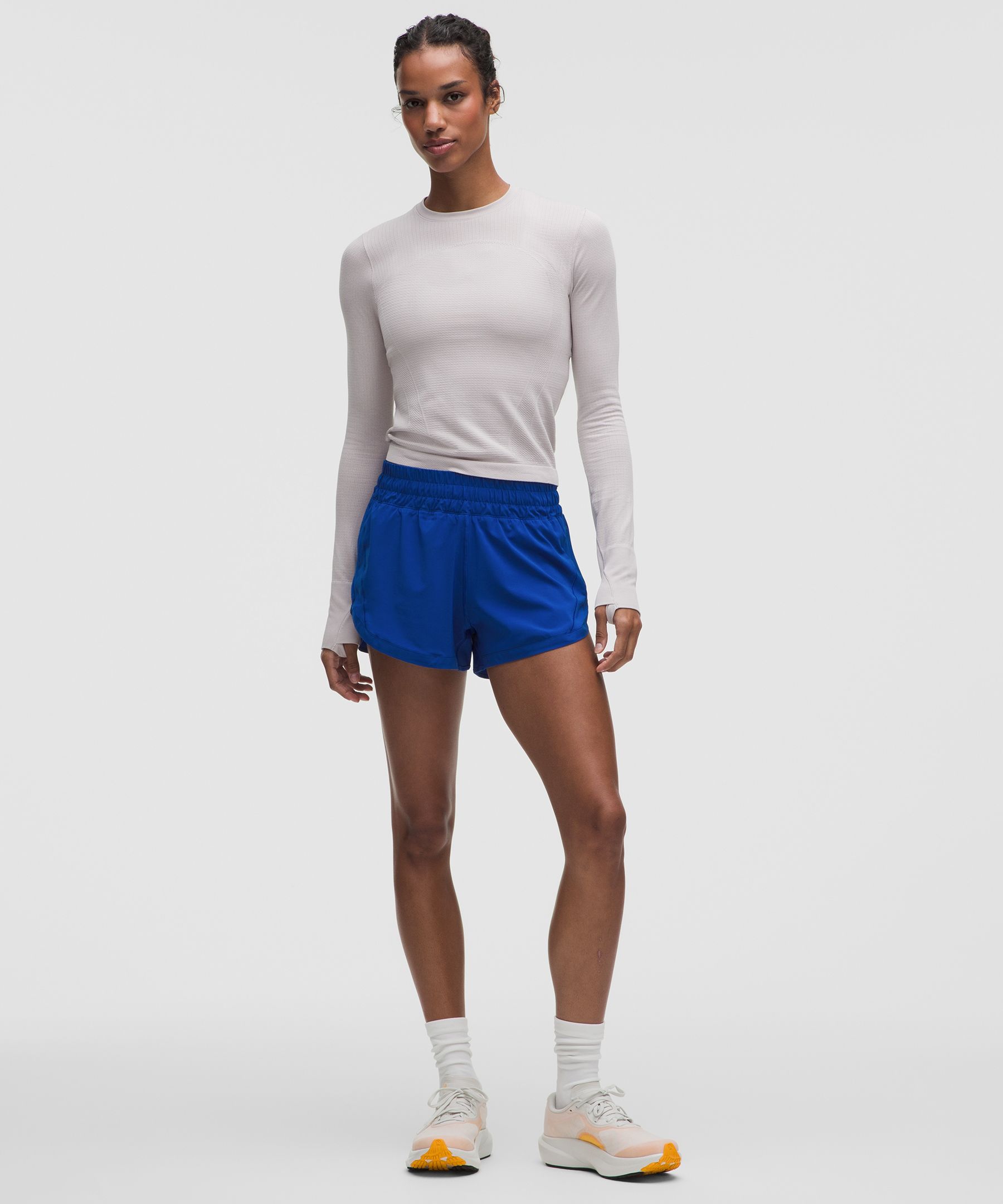 Track That High-Rise Lined Short 3" by Lululemon