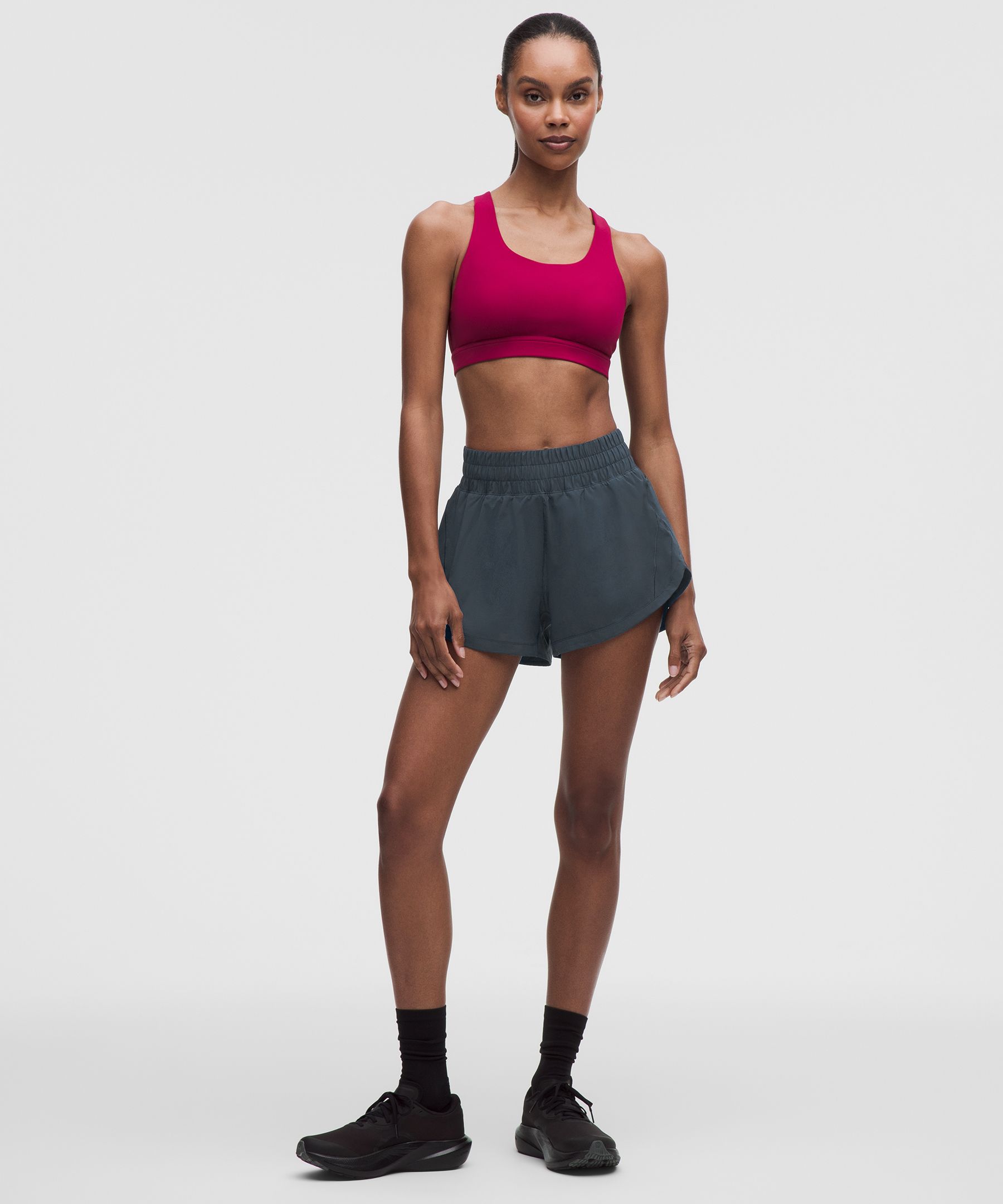 Track That High-Rise Lined Short 3"