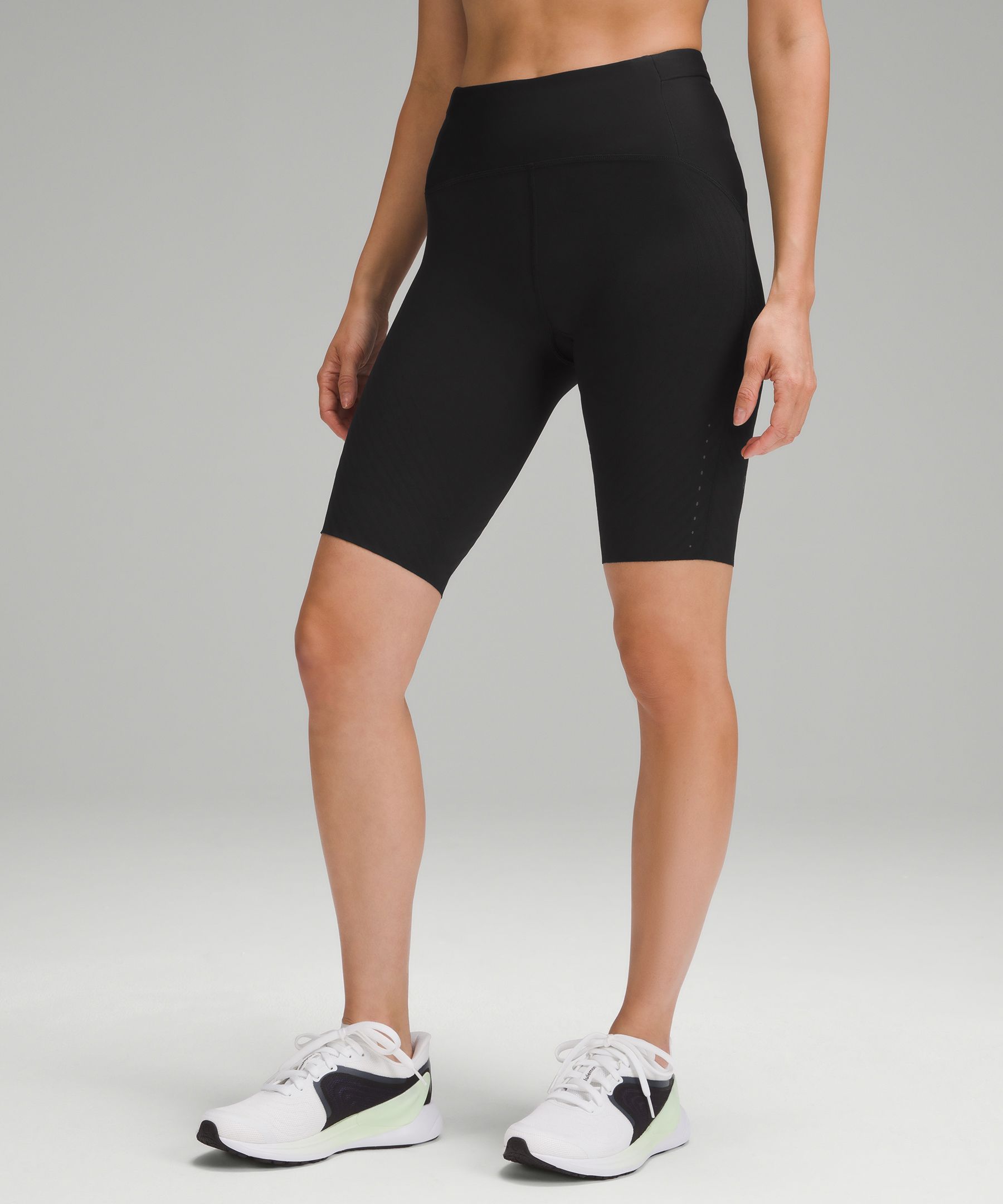 Lululemon 2-in-1 Super-High-Rise Running Short 10 - Black - lulu fanatics