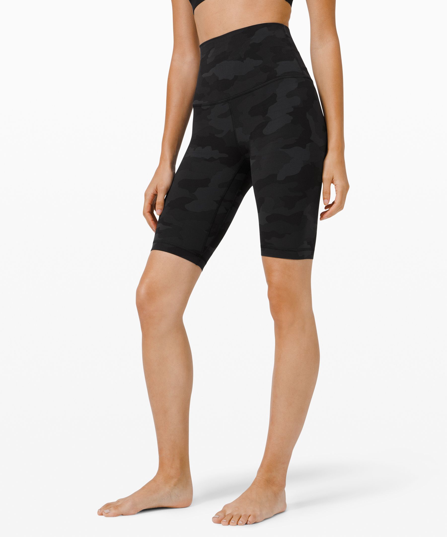 Lululemon Align™ Super-high-rise Shorts 10 In Graphite Grey