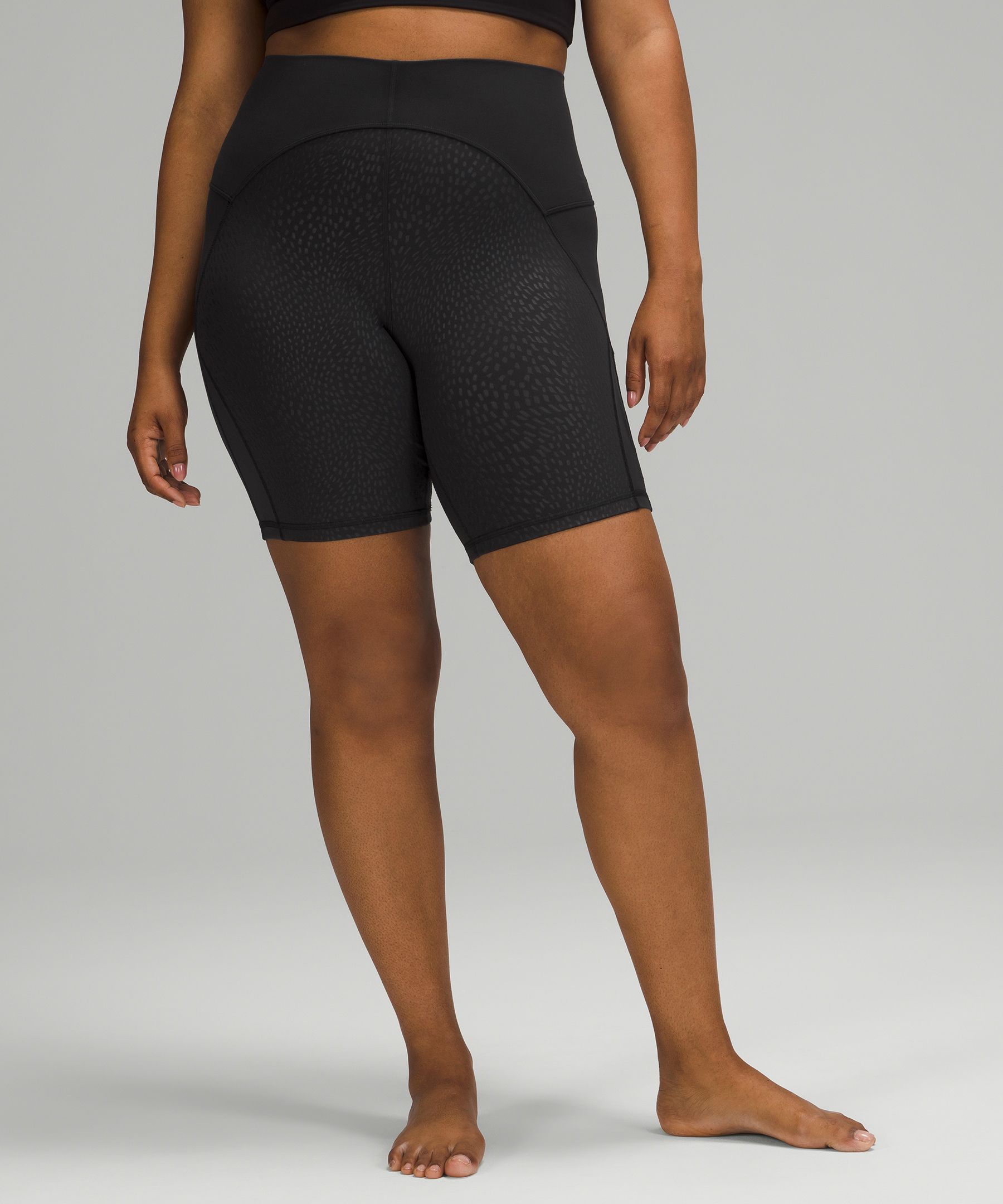 NEW LULULEMON SHORTS TRY ON REVIEW / NULU AND MESH HIGH RISE YOGA