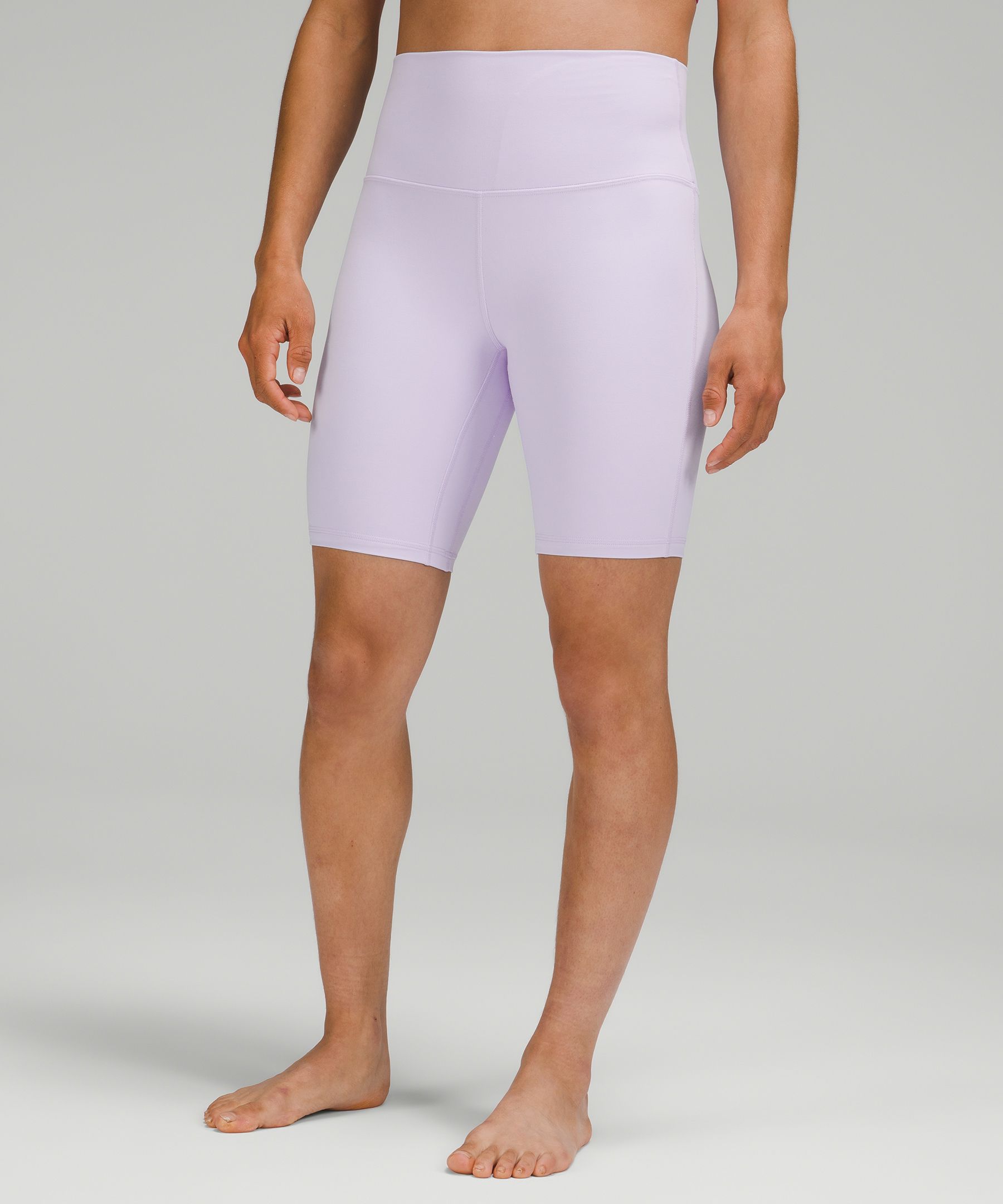 Lululemon Align™ High-rise Shorts 8" In Pastel Blue