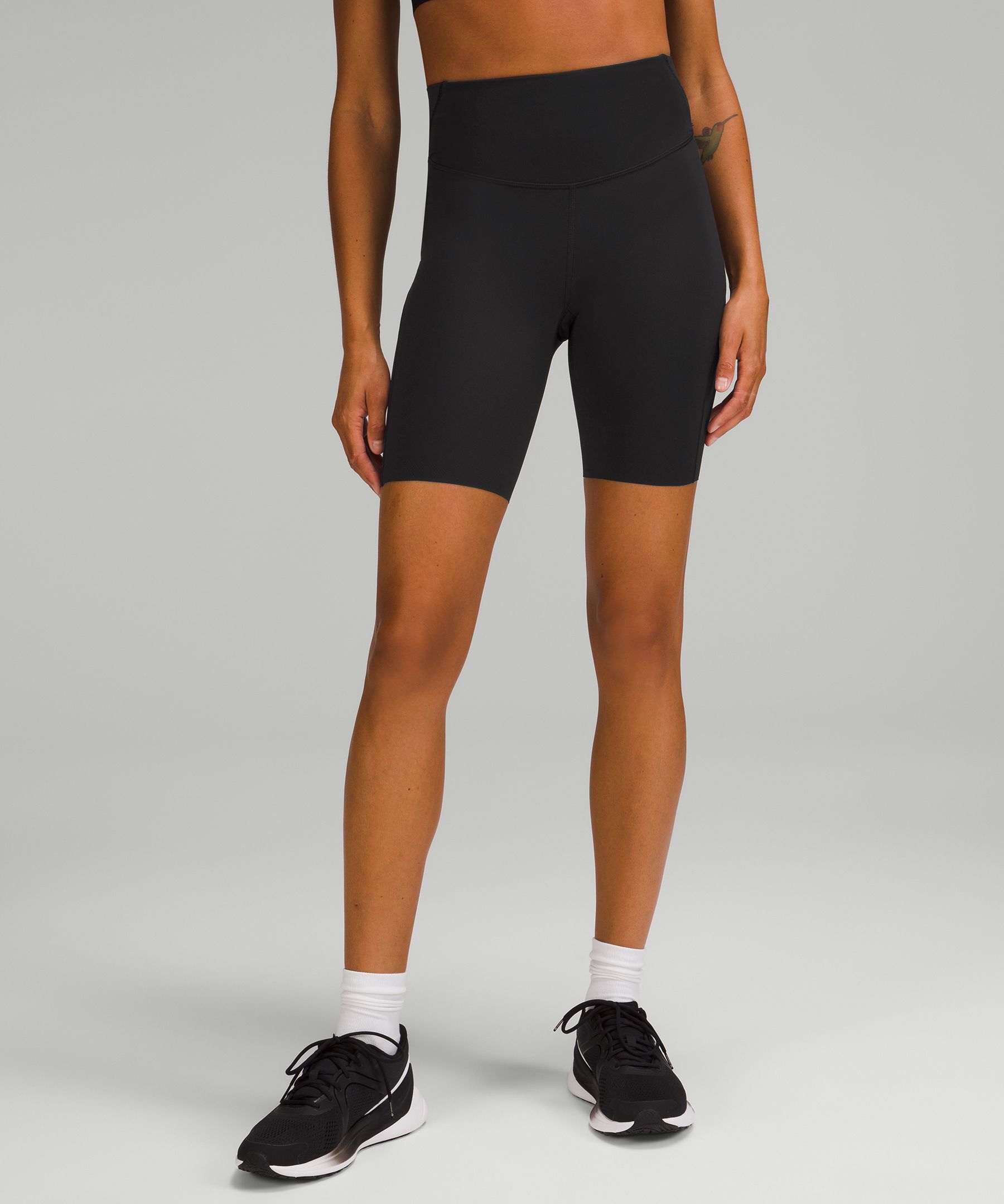 Lululemon Base Pace High-rise Shorts 8 In Black