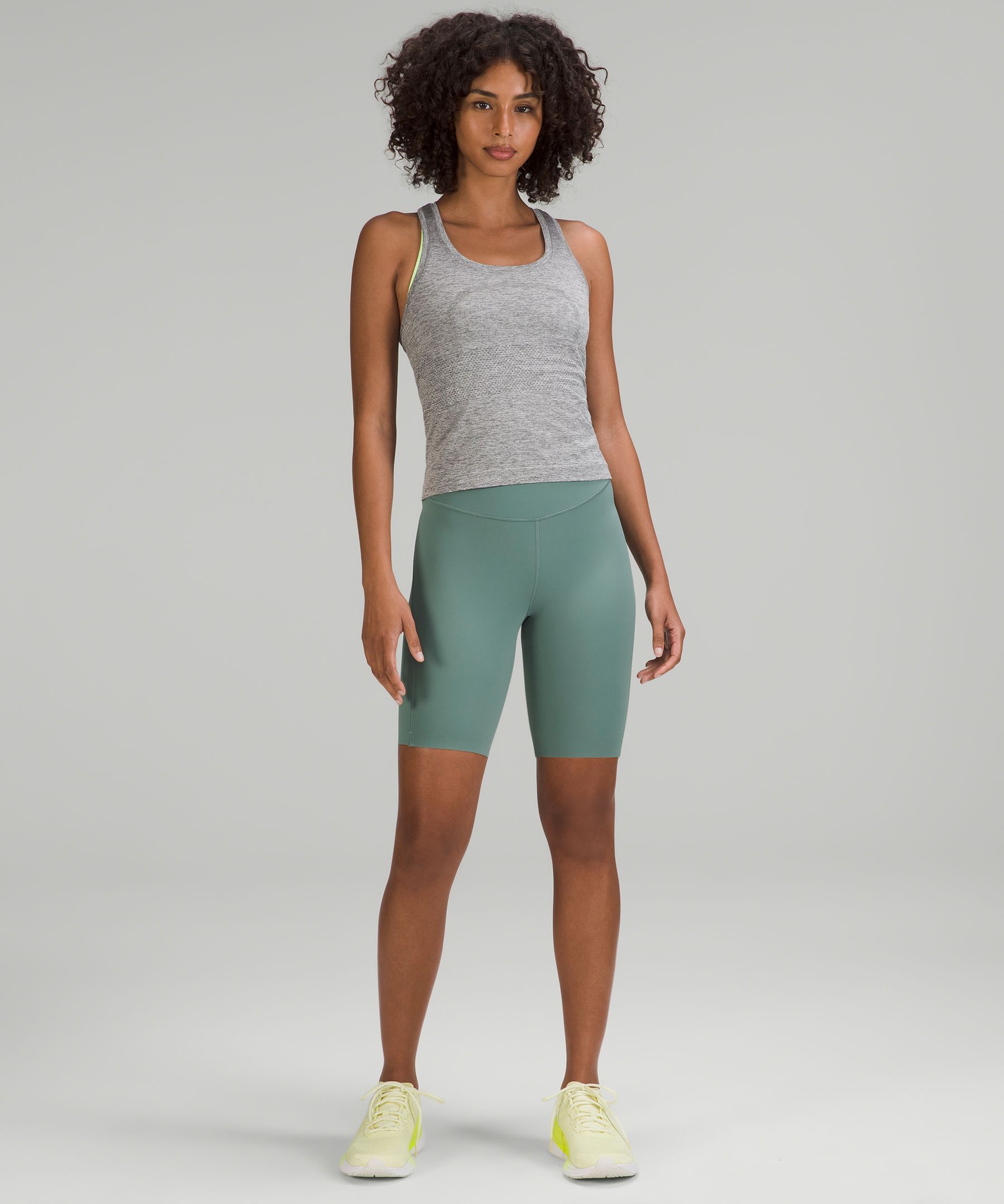 Lululemon best sale teal shorts