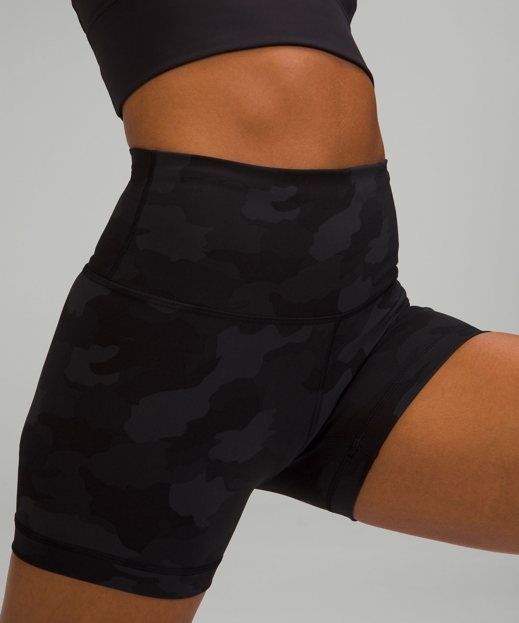 LULULEMON Speed Up High Rise HR 4 Short Long 4 Black NWT Updated