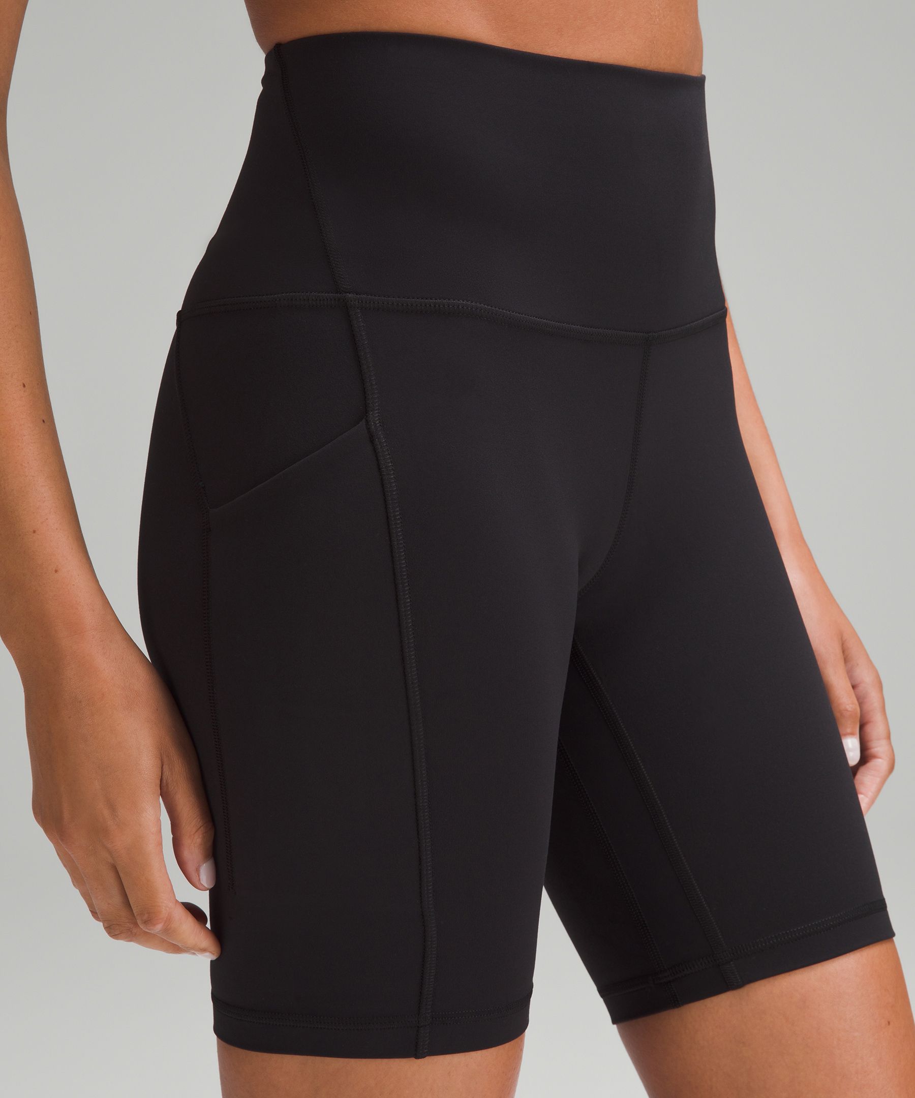 LULULEMON Align High-Rise Short 8 (Black (8), 0) at  Women's  Clothing store