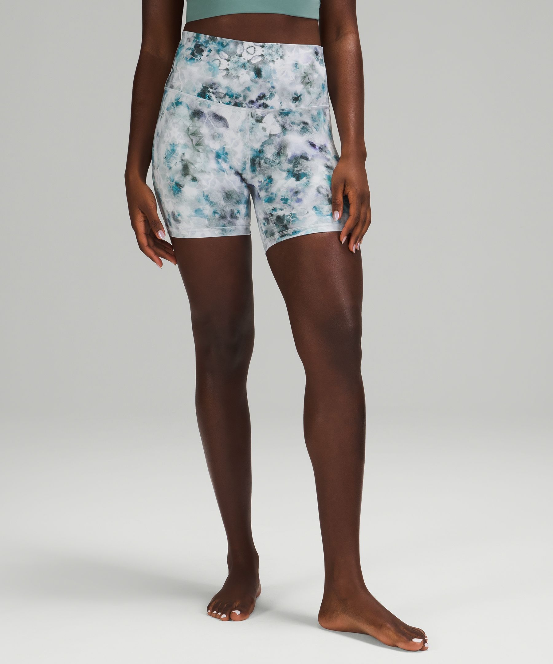 Lululemon Align™ High-rise Shorts 6" In Kaleidofloral