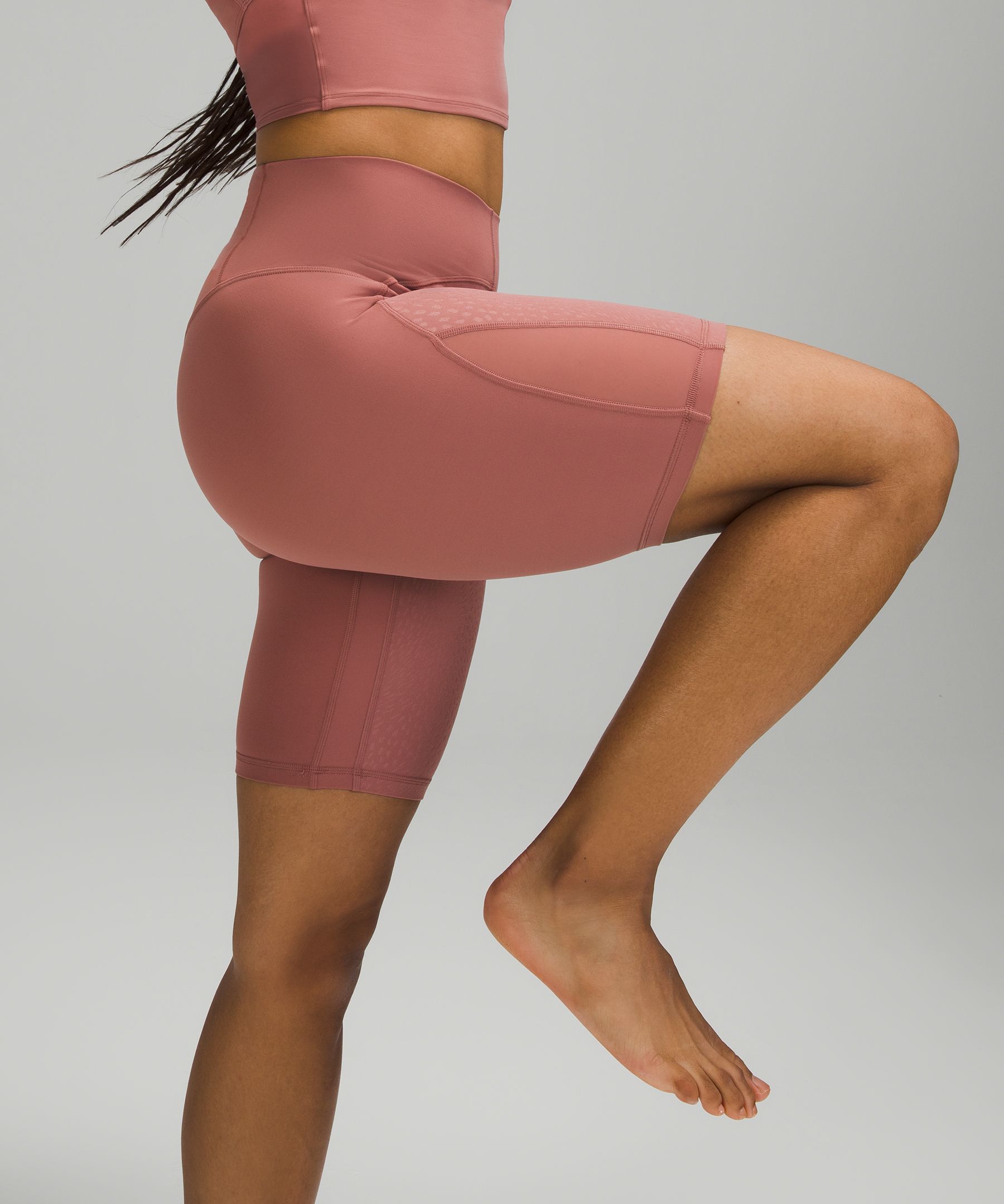 Lululemon Align High Rise Short with Pockets 8 - Spiced Chai