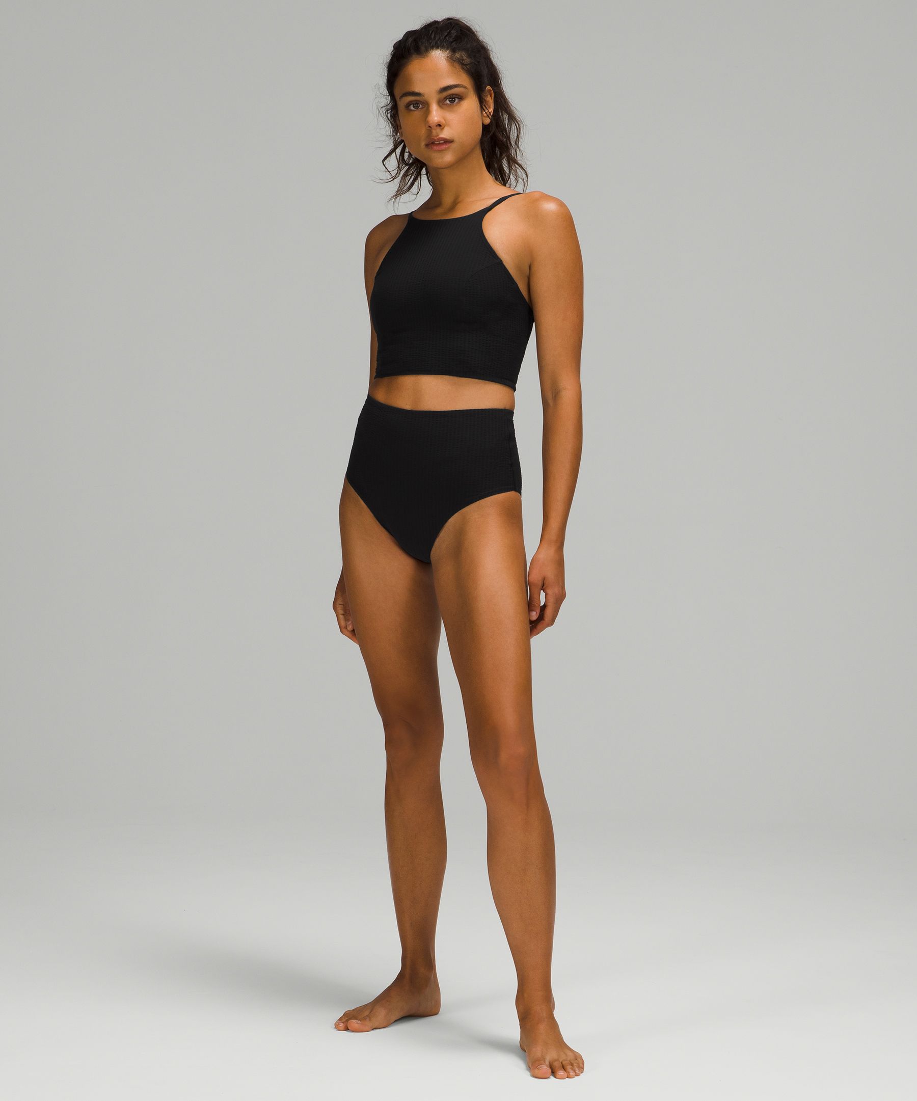 Lululemon + Waterside High-Waist Skimpy-Fit Swim Bottom