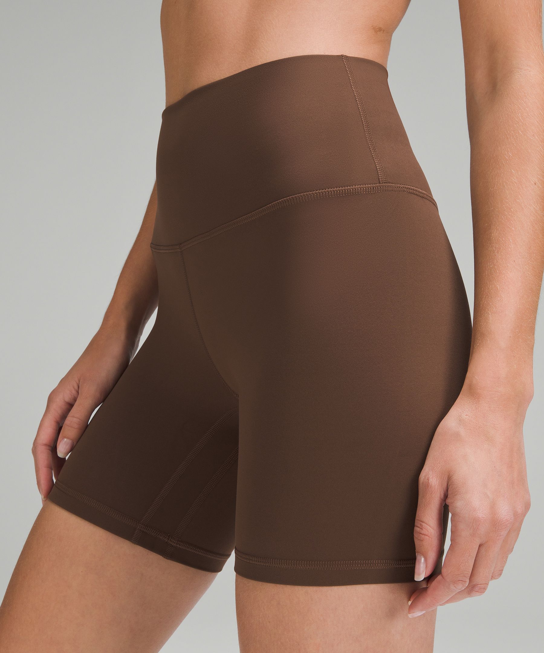 LULULEMON DUSTY CLAY ALIGN HIGH RIGHT SHORT 6IN – Barry's Shop