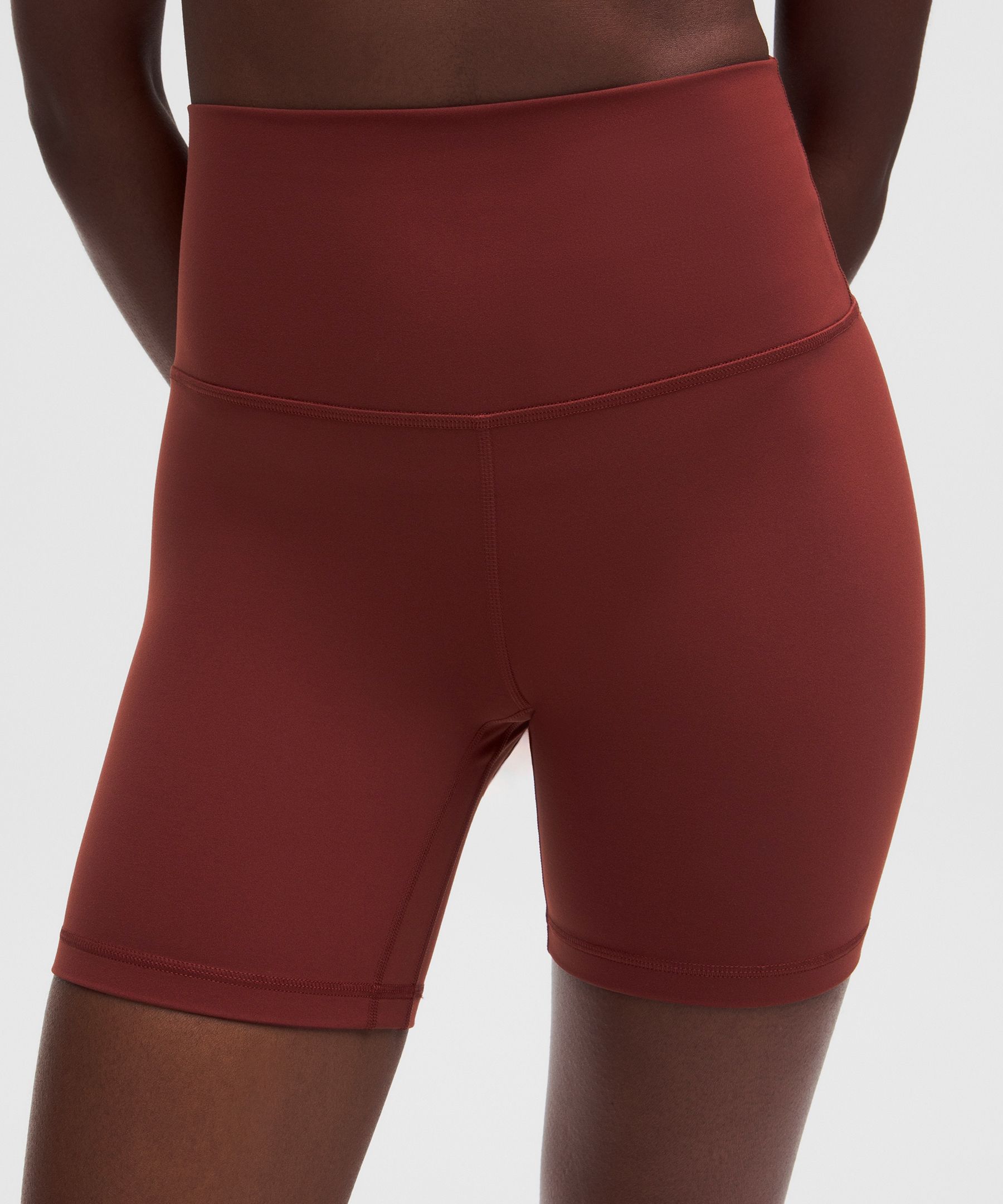 Lululemon Align™ High-rise Short 6" In Brown