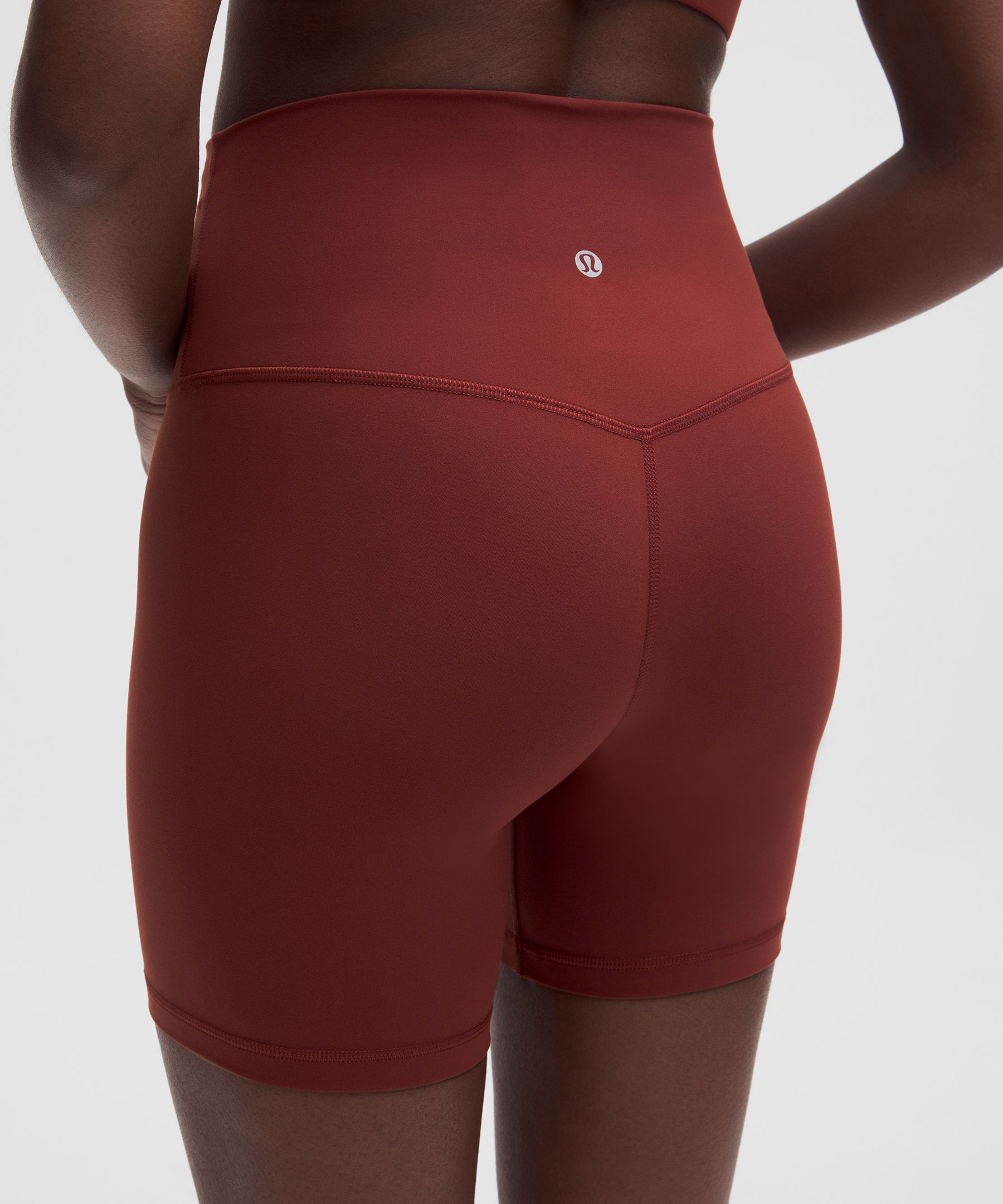 Lululemon Align™ High-rise Short 6" In Brown