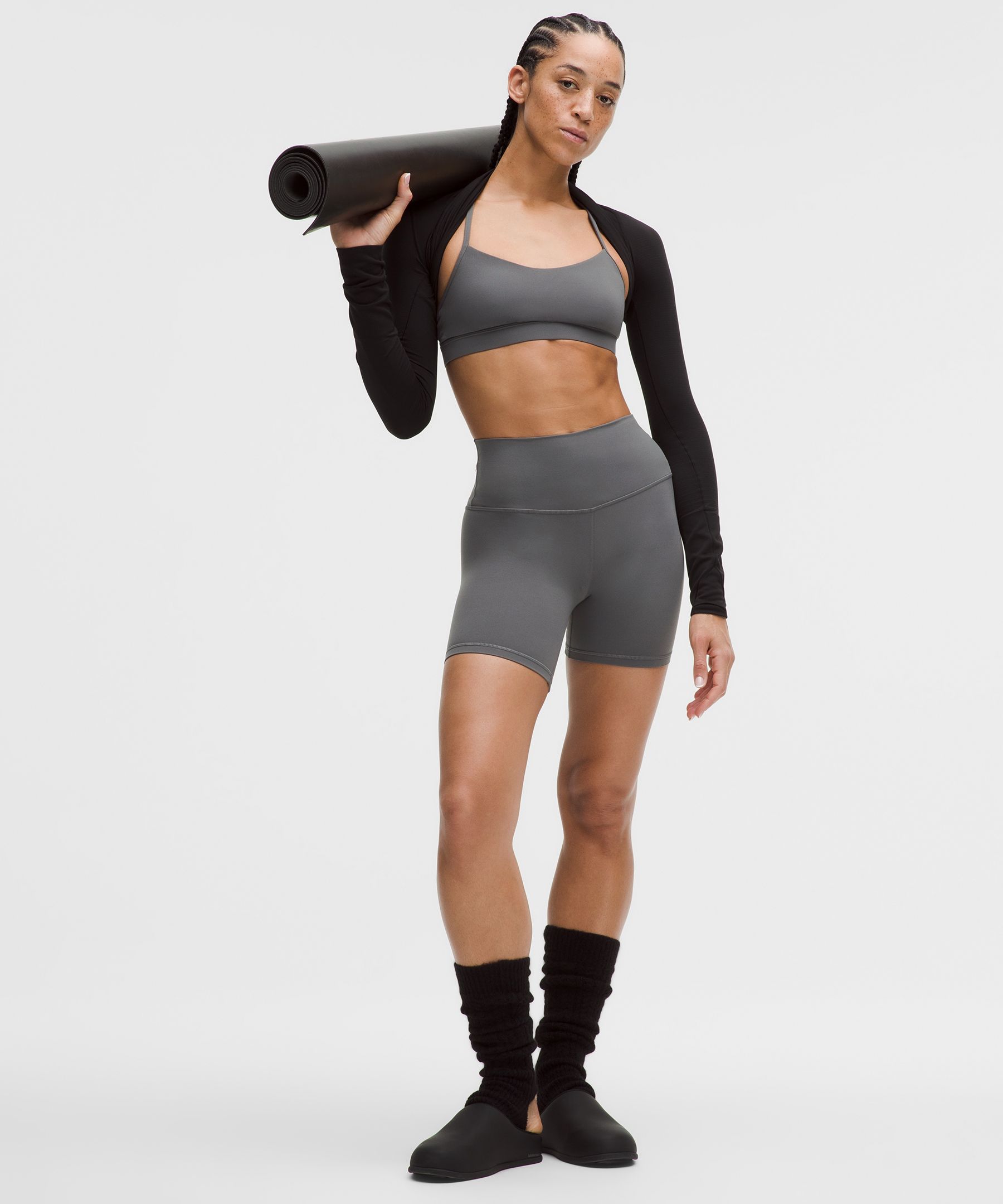 美品 スペシャライズド サイクリング ショーツ パンツ ビブショーツ ルルレモン ルルレモン Align™ ハイライズショーツ 6インチ | ショートパンツ