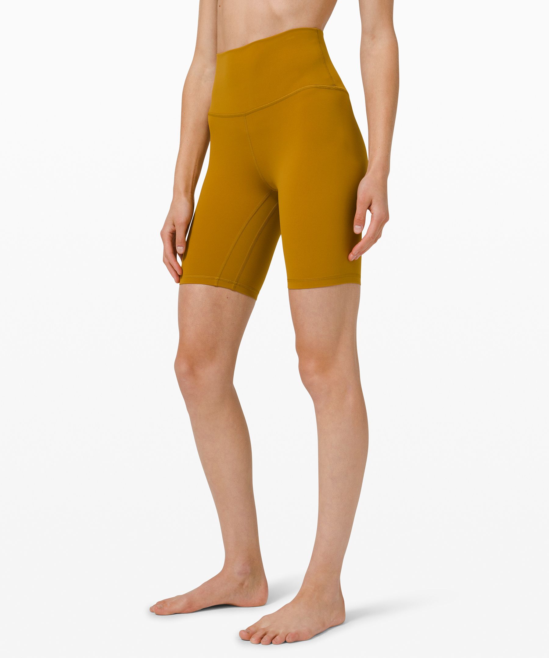 Lululemon Align™ High-rise Shorts 8" In Brown
